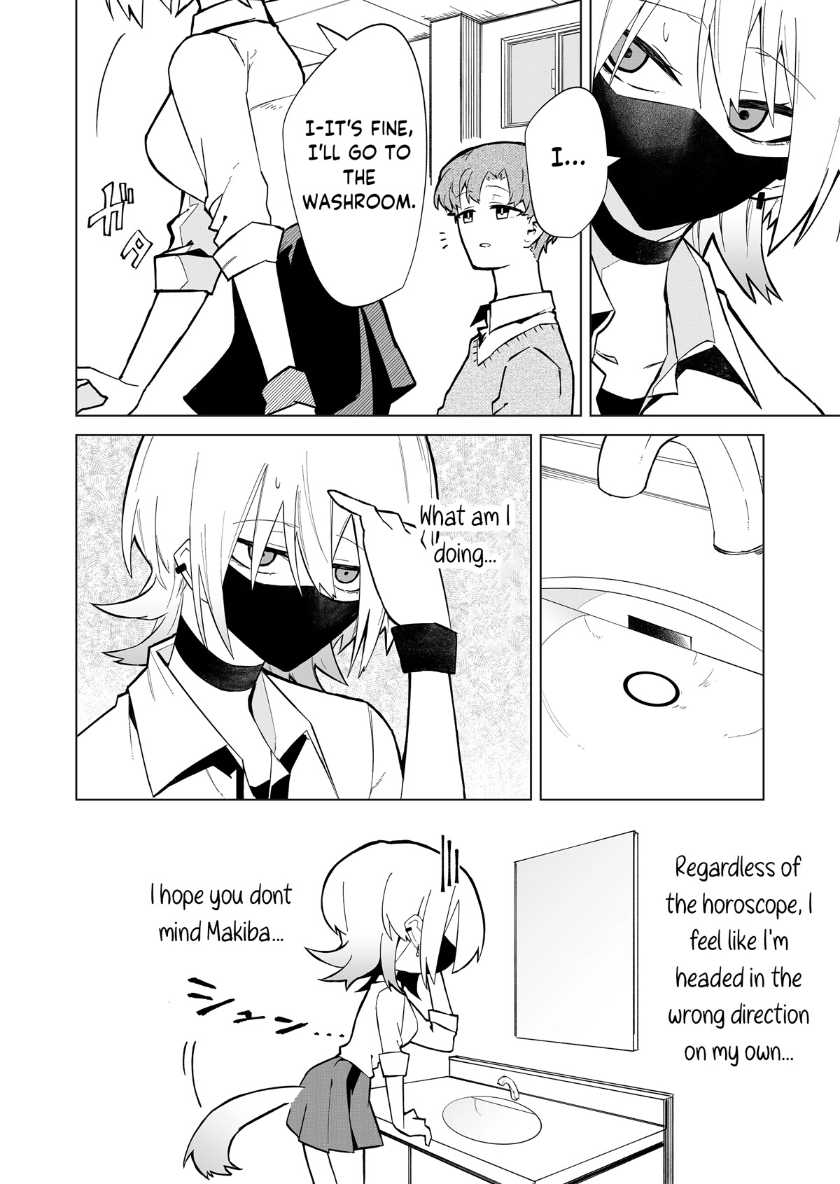 Wolf-chan Is Trying to Feign Indifference Chapter 2 page 6 - Chapter 2: Horoscopes and Sweets