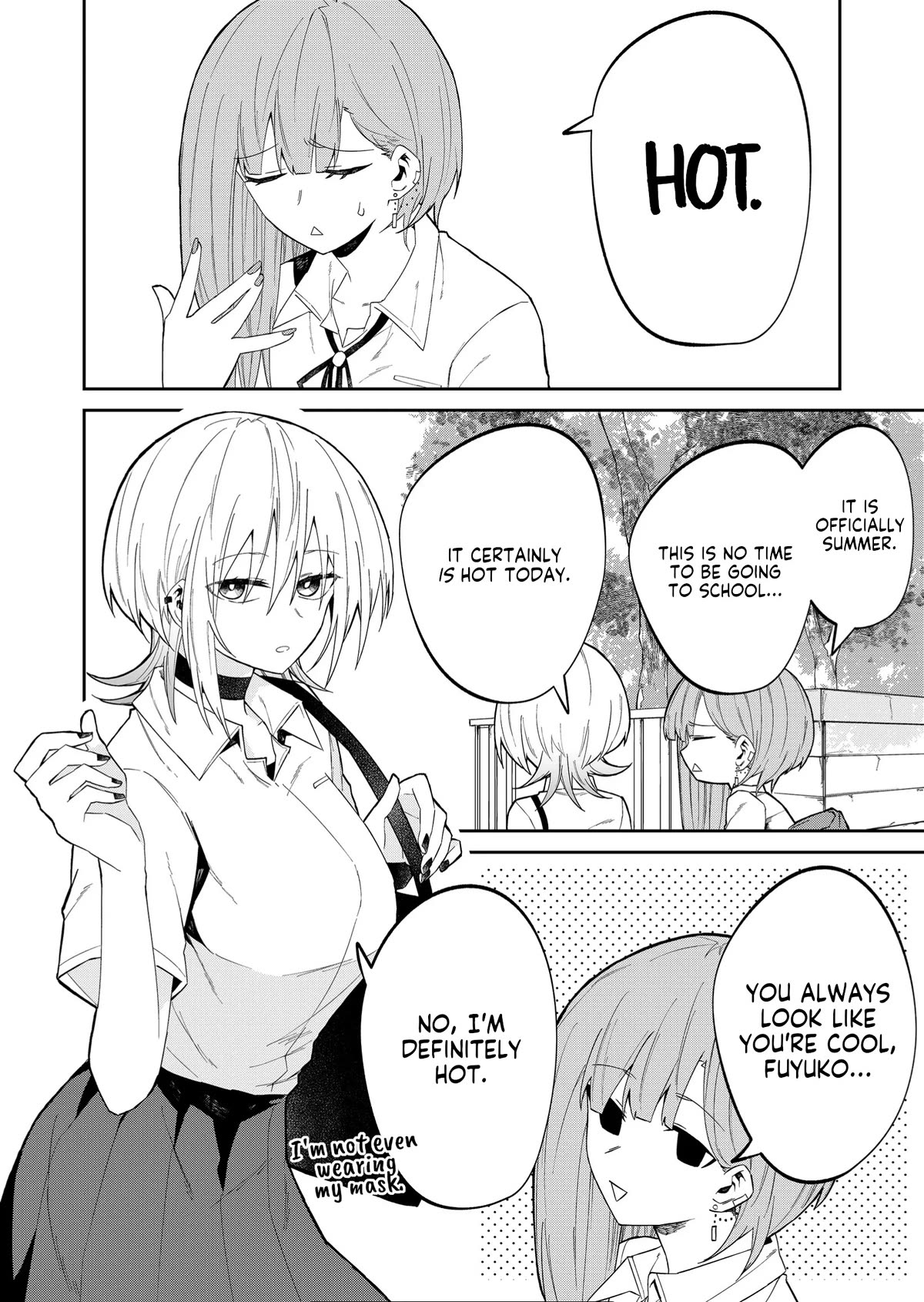 Wolf-chan Is Trying to Feign Indifference Chapter 20 page 2 - Chapter 20: Summer Uniform and Liquid