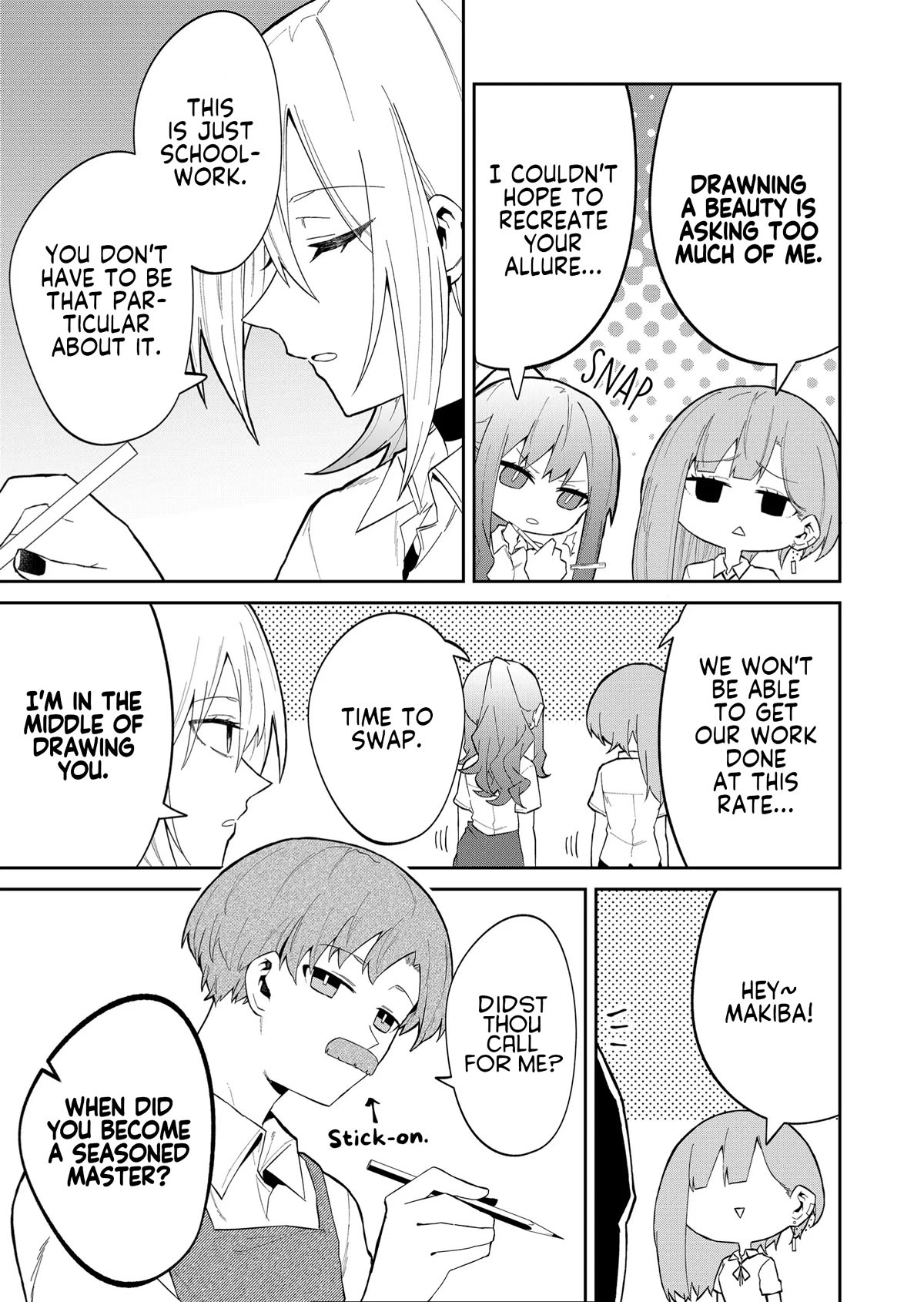 Wolf-chan Is Trying to Feign Indifference Chapter 21 page 3 - Chapter 21: Portrait and Master