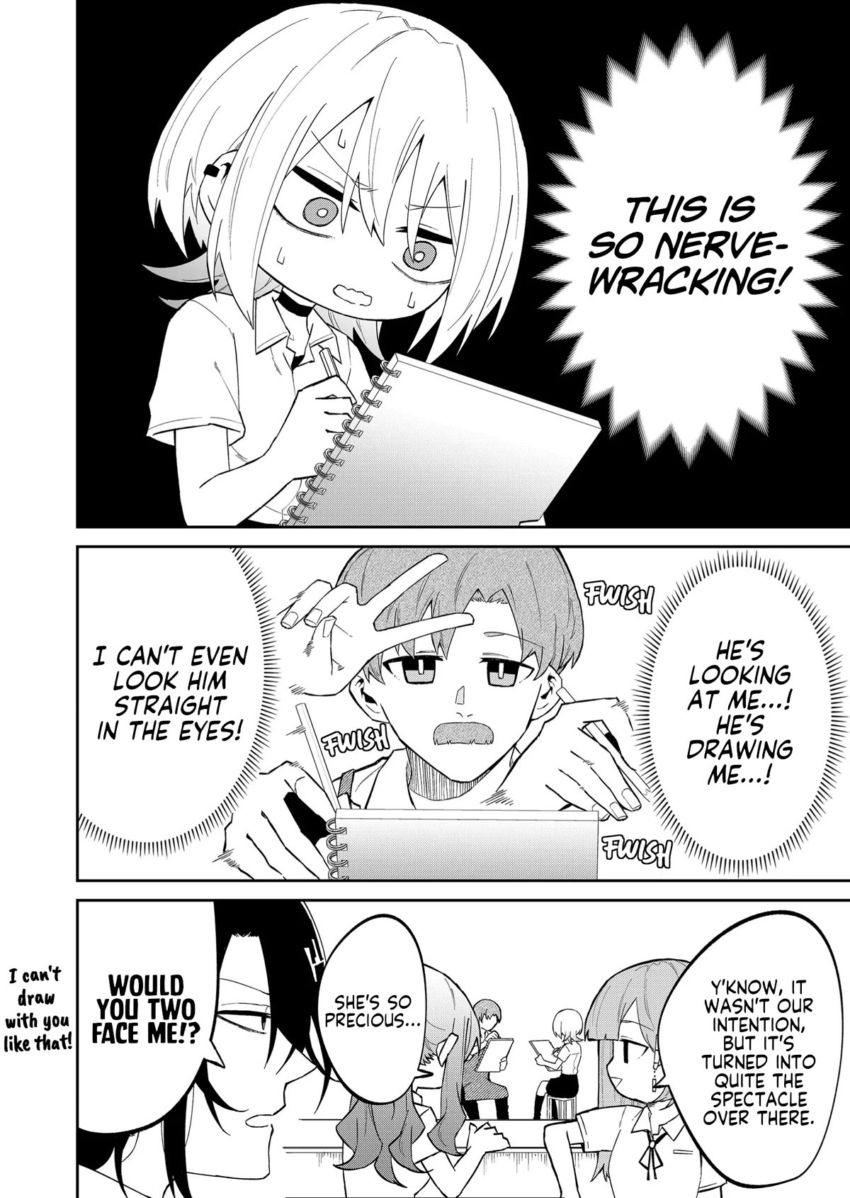 Wolf-chan Is Trying to Feign Indifference Chapter 21 page 6 - Chapter 21: Portrait and Master