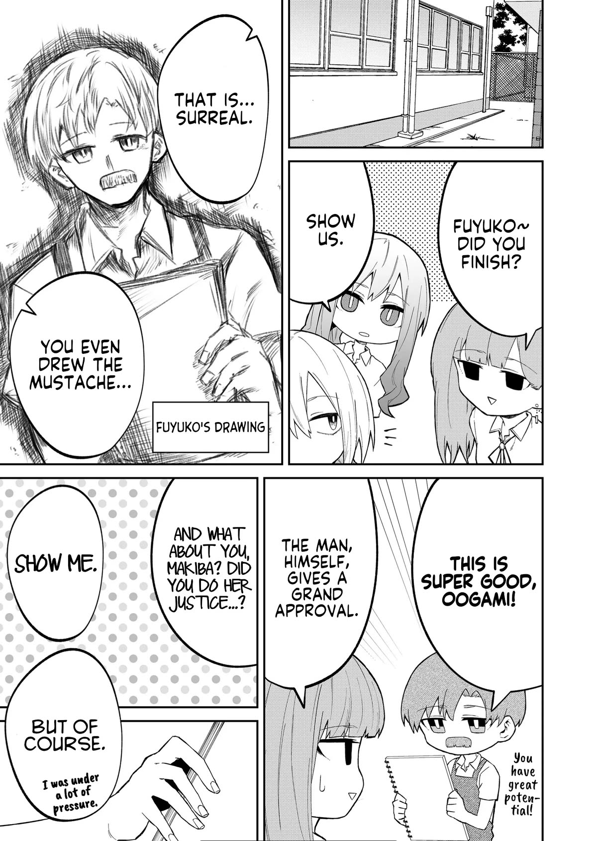 Wolf-chan Is Trying to Feign Indifference Chapter 21 page 7 - Chapter 21: Portrait and Master