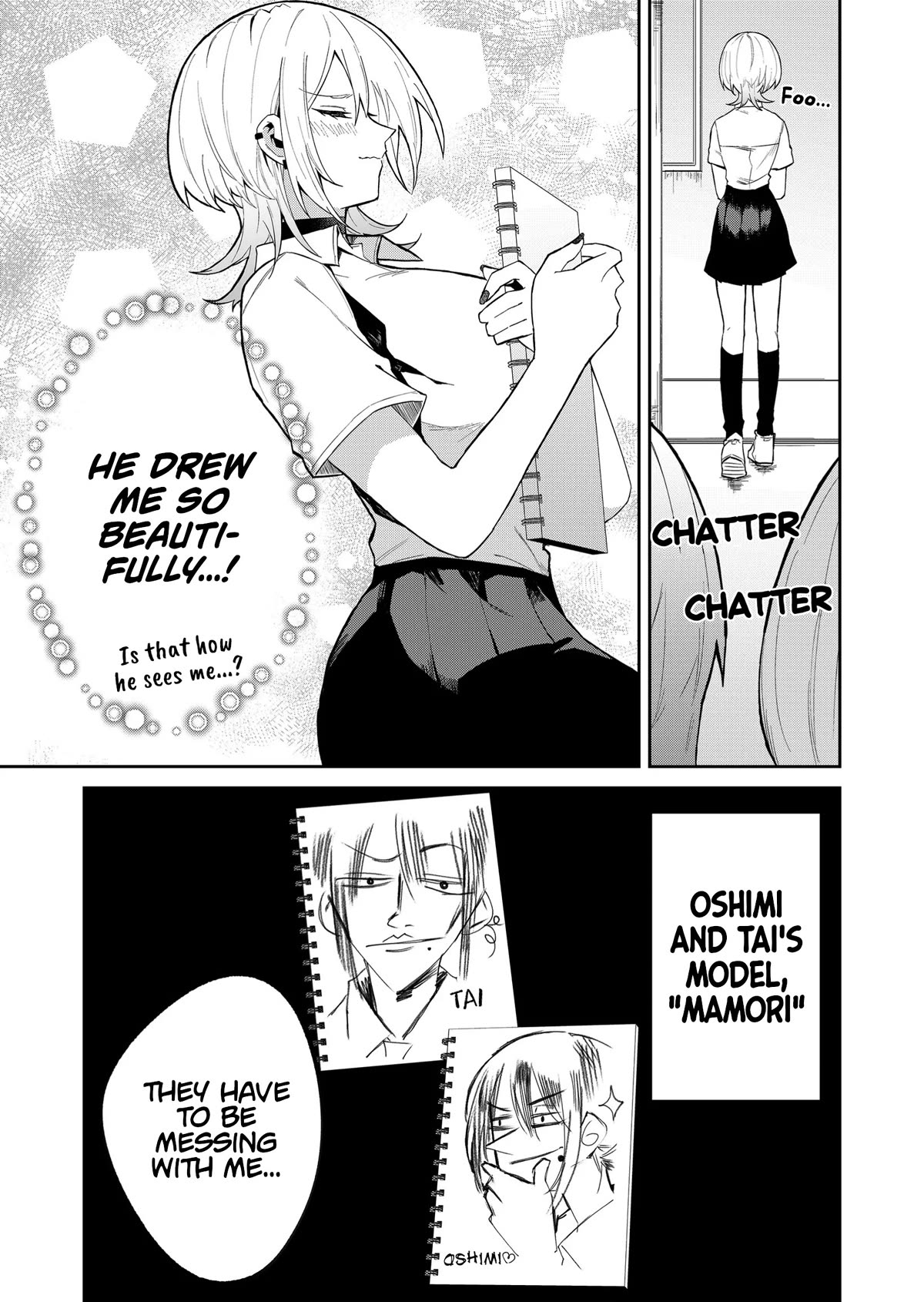 Wolf-chan Is Trying to Feign Indifference Chapter 21 page 9 - Chapter 21: Portrait and Master