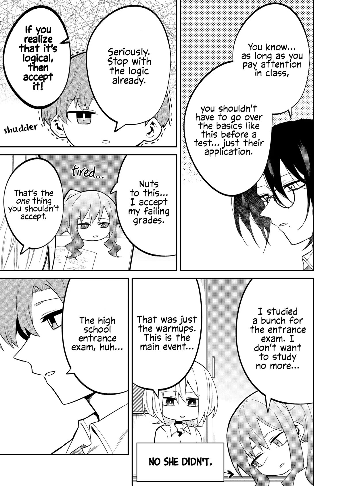 Wolf-chan Is Trying to Feign Indifference Chapter 23 page 3 - Chapter 23: Test and Interrogation