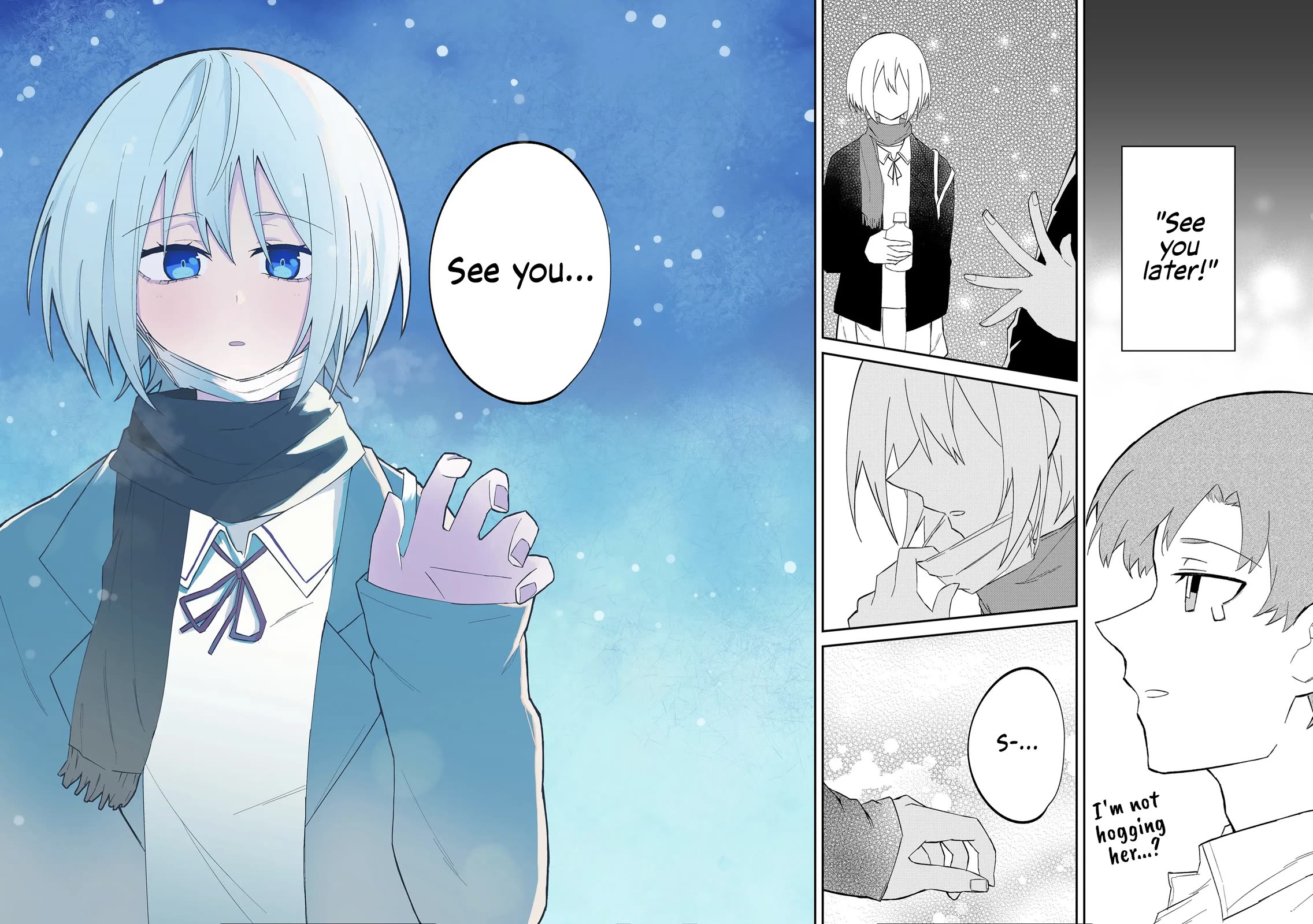 Wolf-chan Is Trying to Feign Indifference Chapter 24 page 10 - Chapter 24: Entrance Exam and Meeting