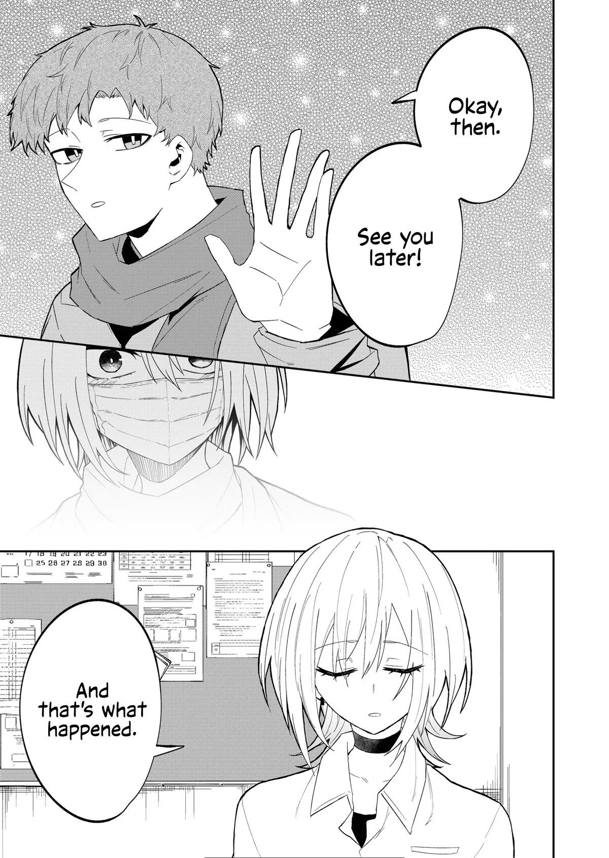 Wolf-chan Is Trying to Feign Indifference Chapter 24 page 7 - Chapter 24: Entrance Exam and Meeting