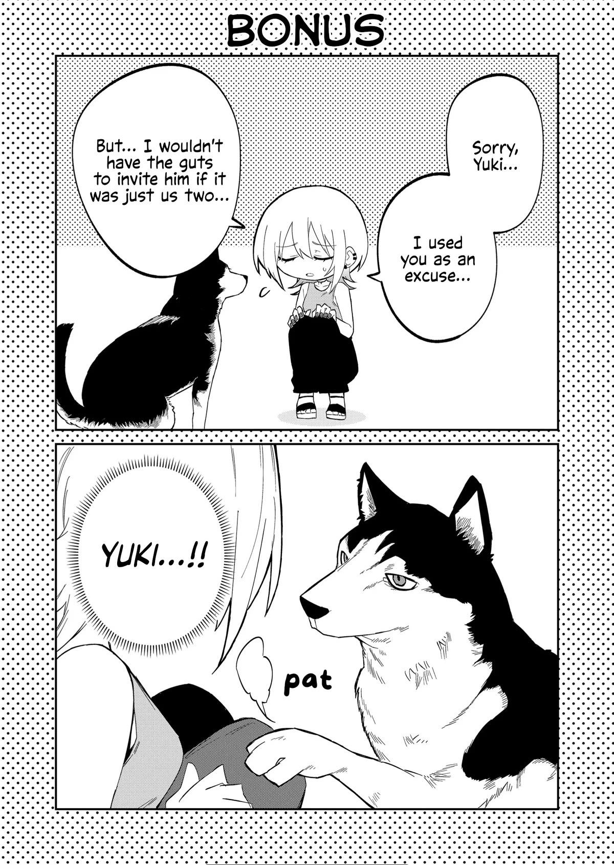 Wolf-chan Is Trying to Feign Indifference Chapter 26 page 10 - Chapter 26: Walk and Invitation