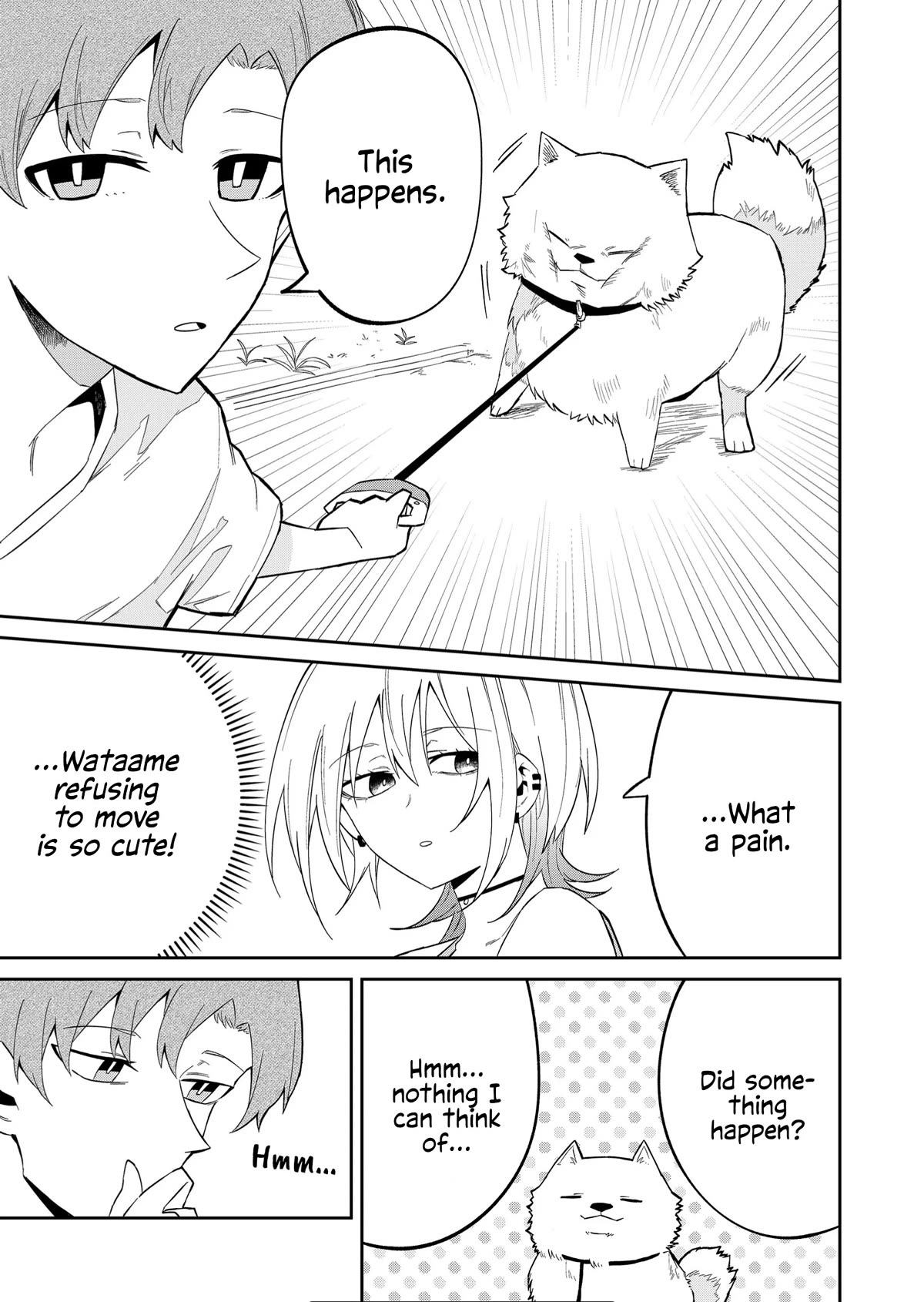 Wolf-chan Is Trying to Feign Indifference Chapter 26 page 5 - Chapter 26: Walk and Invitation