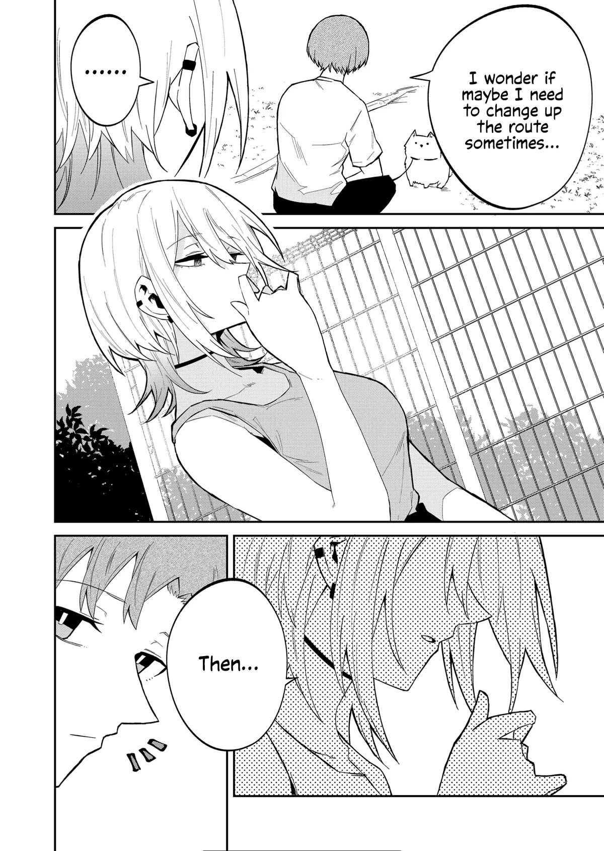 Wolf-chan Is Trying to Feign Indifference Chapter 26 page 6 - Chapter 26: Walk and Invitation