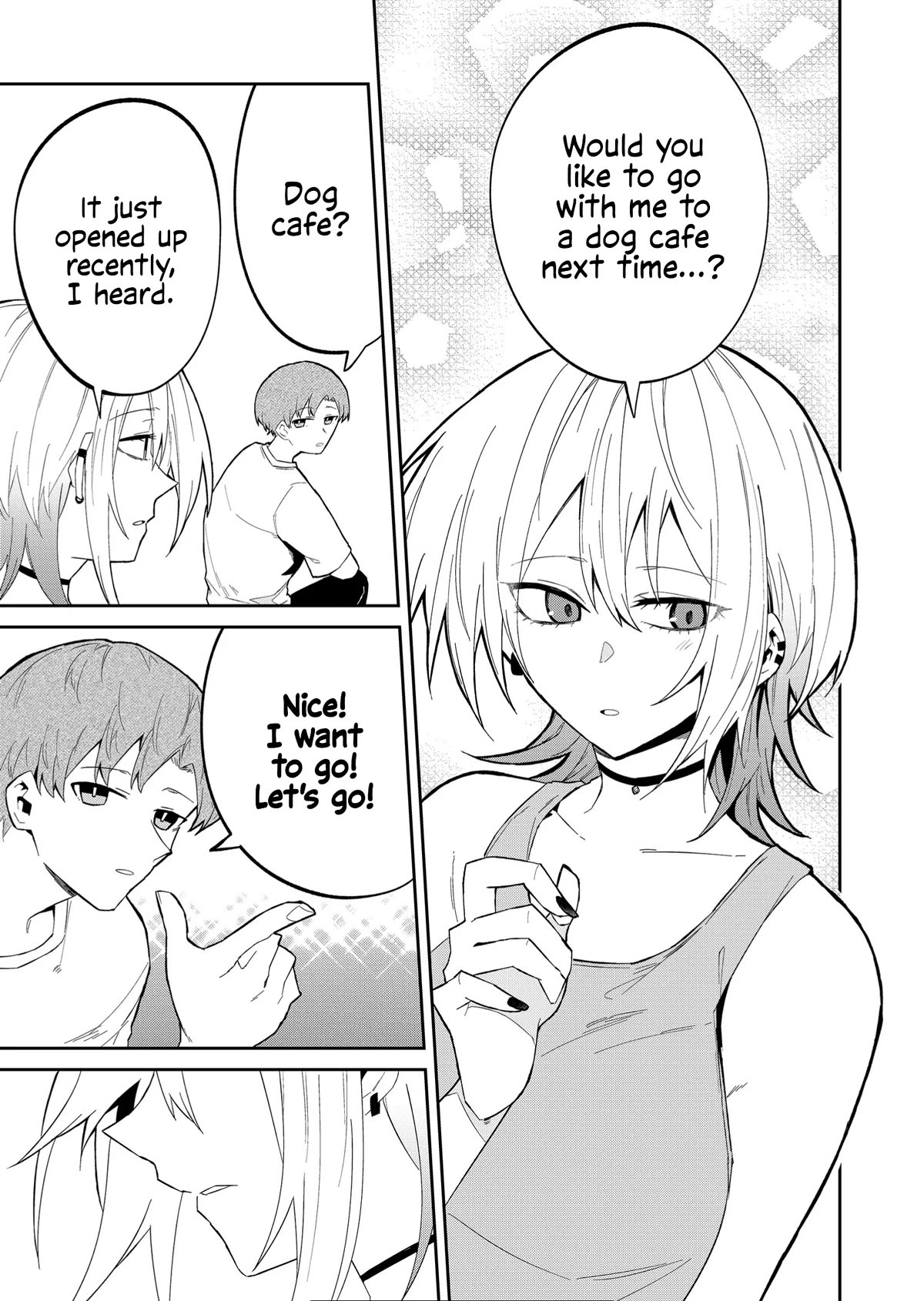 Wolf-chan Is Trying to Feign Indifference Chapter 26 page 7 - Chapter 26: Walk and Invitation