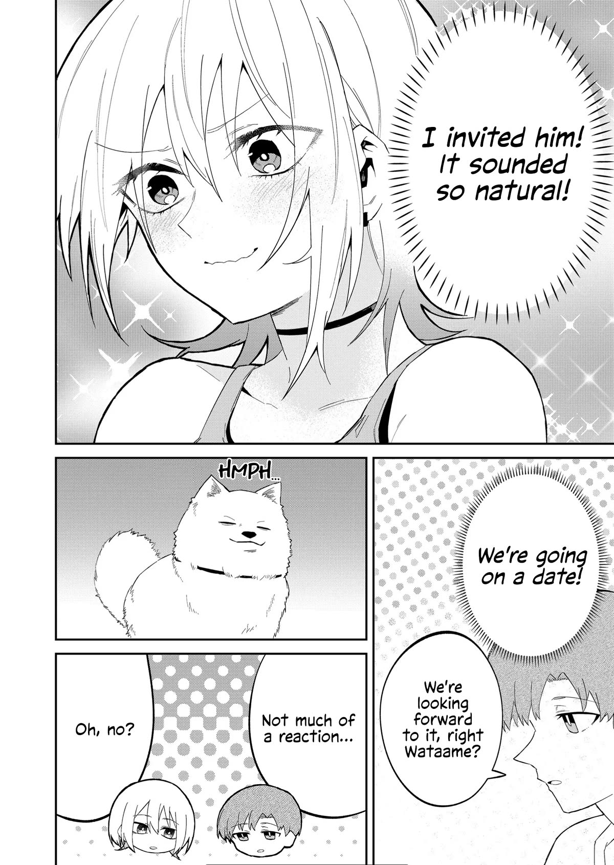 Wolf-chan Is Trying to Feign Indifference Chapter 26 page 8 - Chapter 26: Walk and Invitation