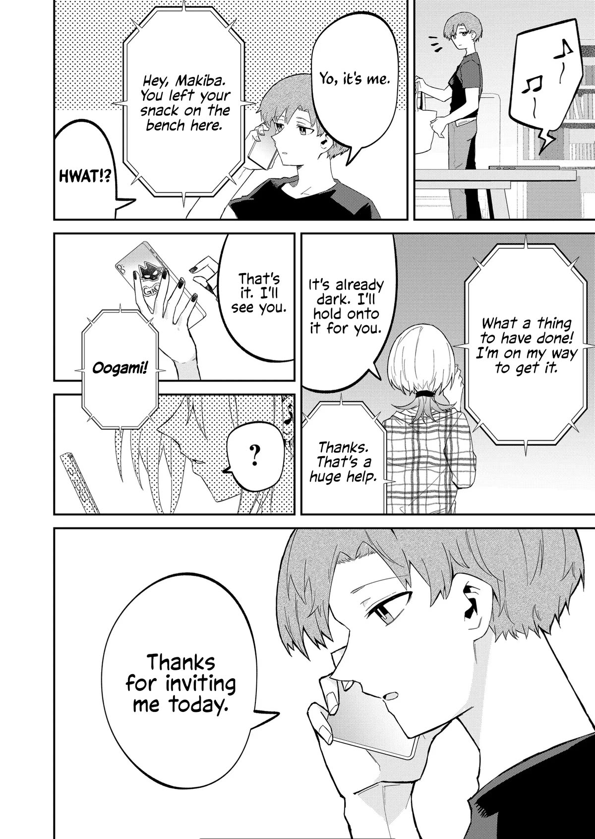 Wolf-chan Is Trying to Feign Indifference Chapter 27 page 10 - Chapter 27: Dogs and Cafe