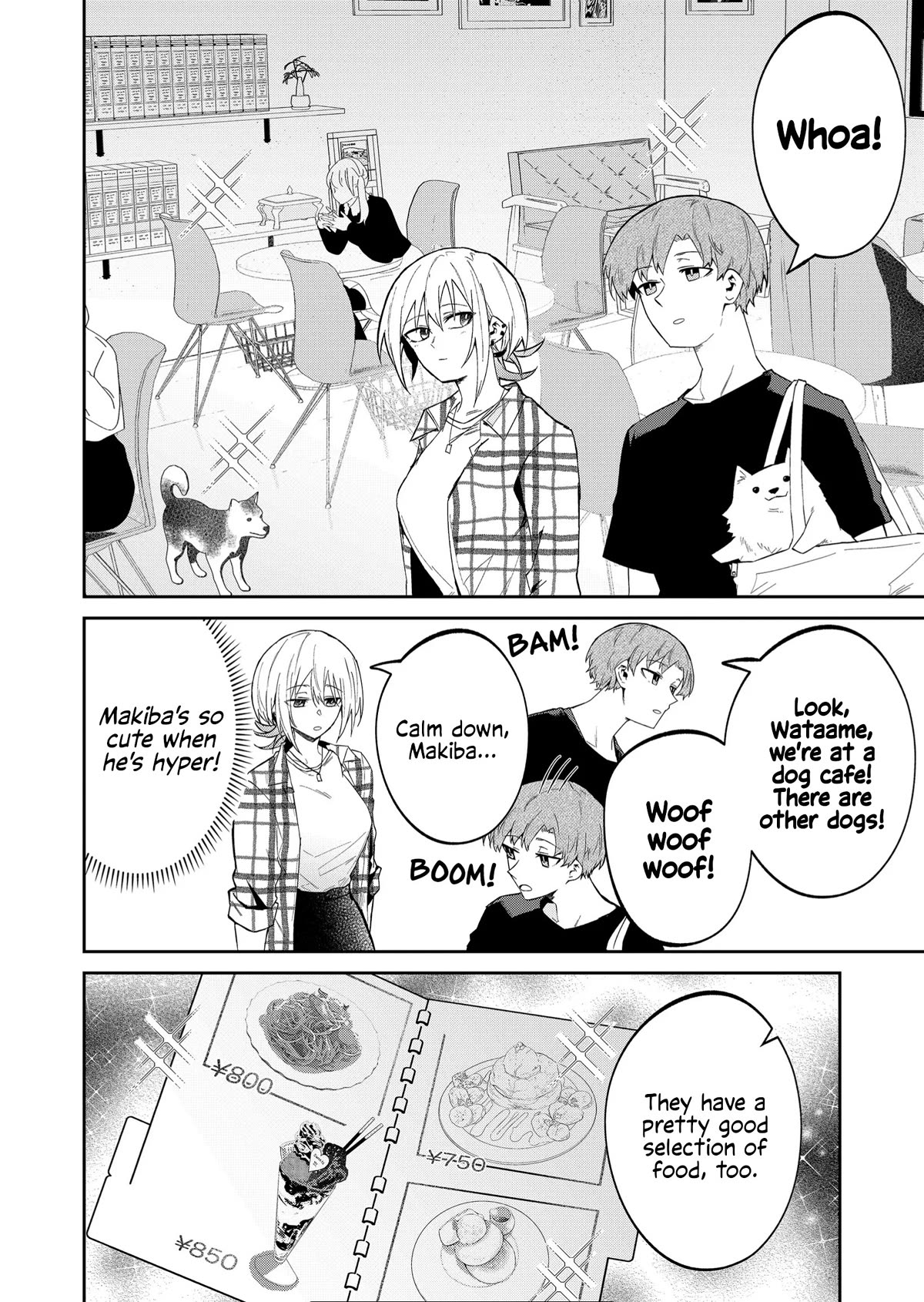 Wolf-chan Is Trying to Feign Indifference Chapter 27 page 6 - Chapter 27: Dogs and Cafe