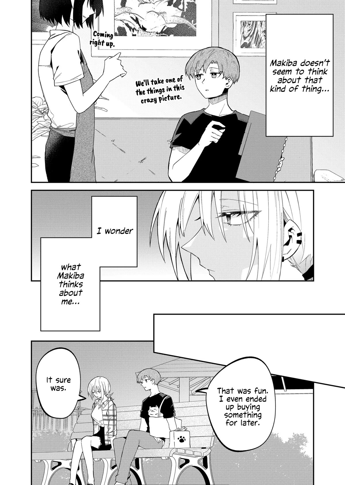 Wolf-chan Is Trying to Feign Indifference Chapter 27 page 8 - Chapter 27: Dogs and Cafe