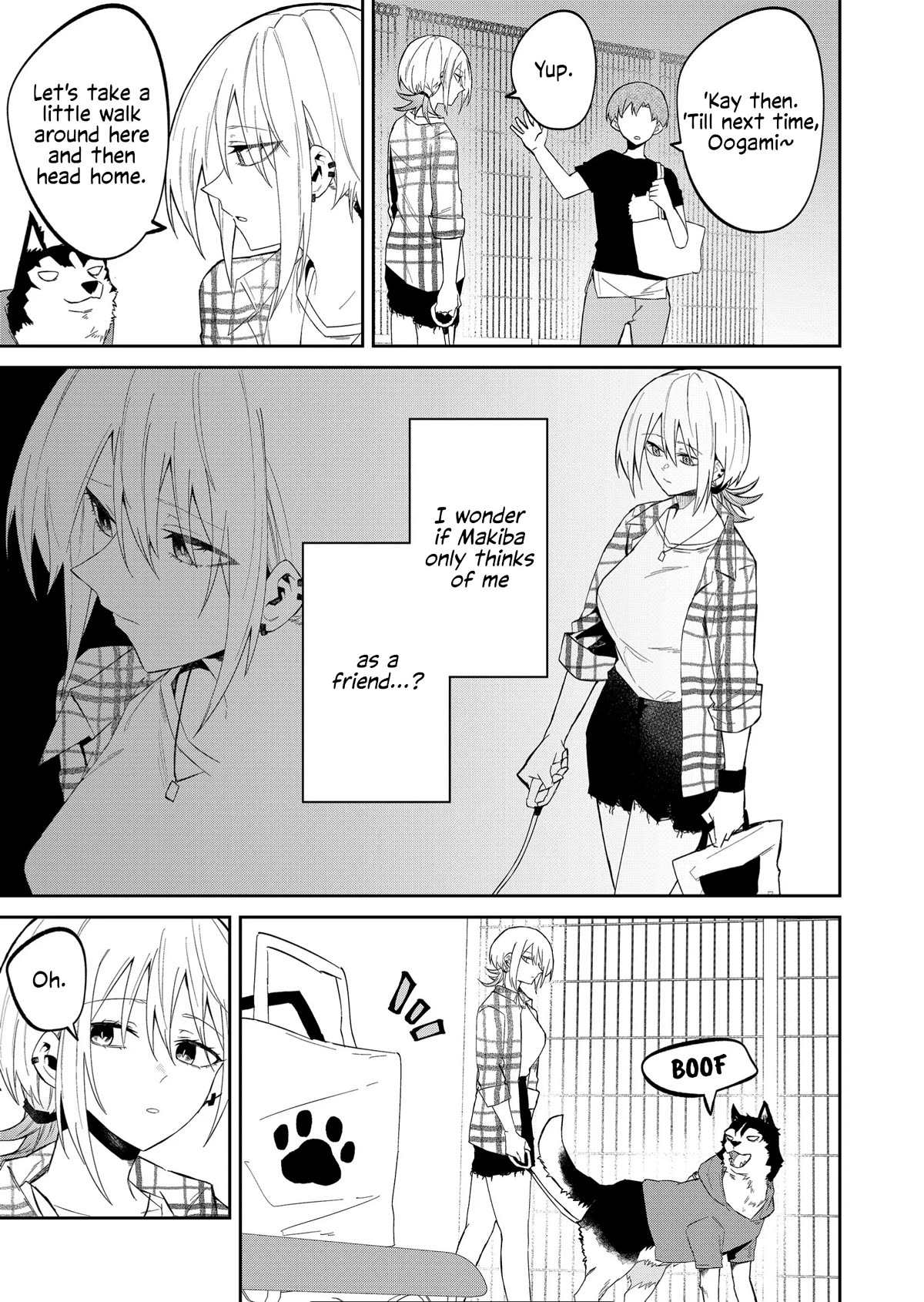 Wolf-chan Is Trying to Feign Indifference Chapter 27 page 9 - Chapter 27: Dogs and Cafe
