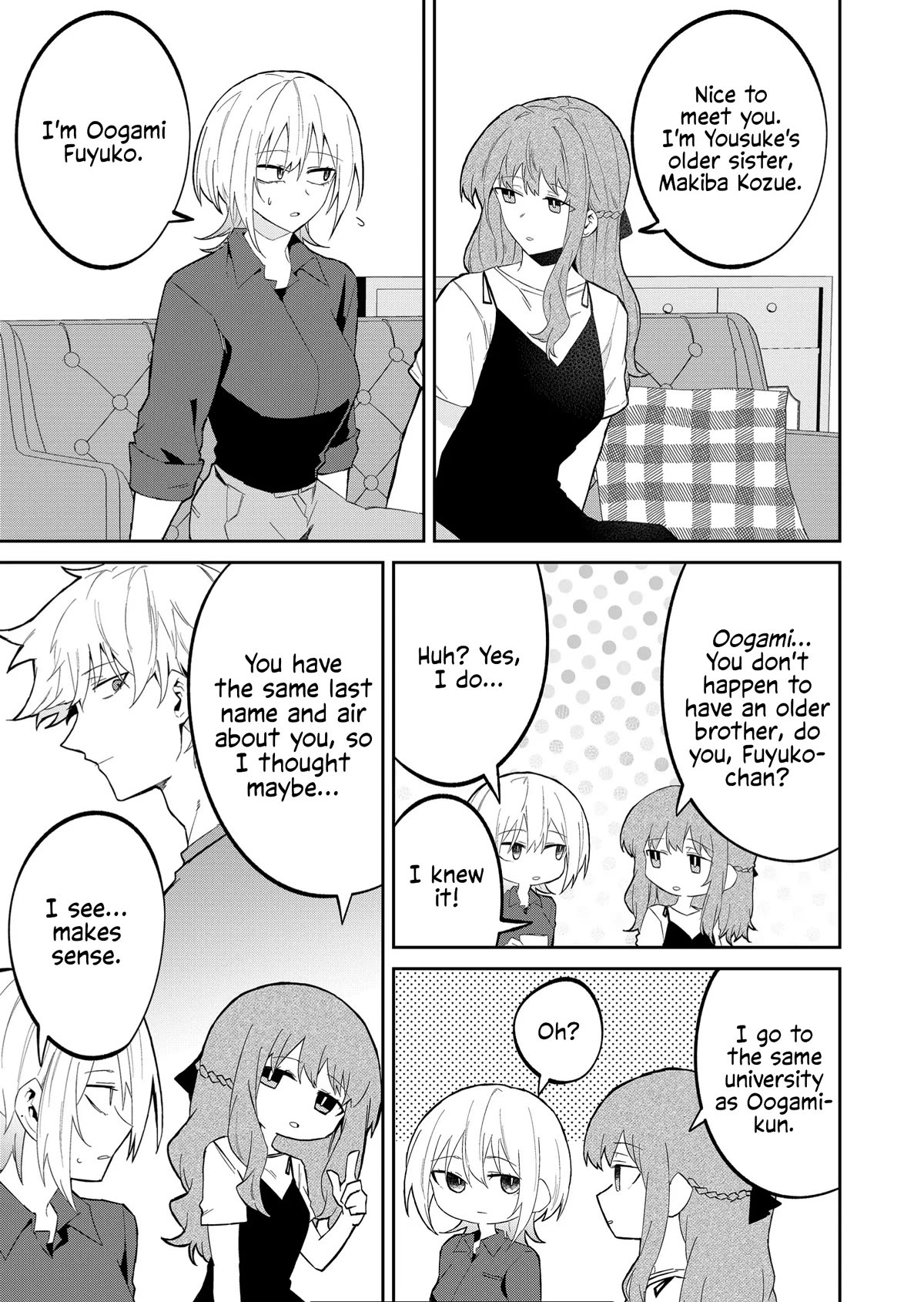 Wolf-chan Is Trying to Feign Indifference Chapter 28 page 5 - Chapter 28: House and Sister