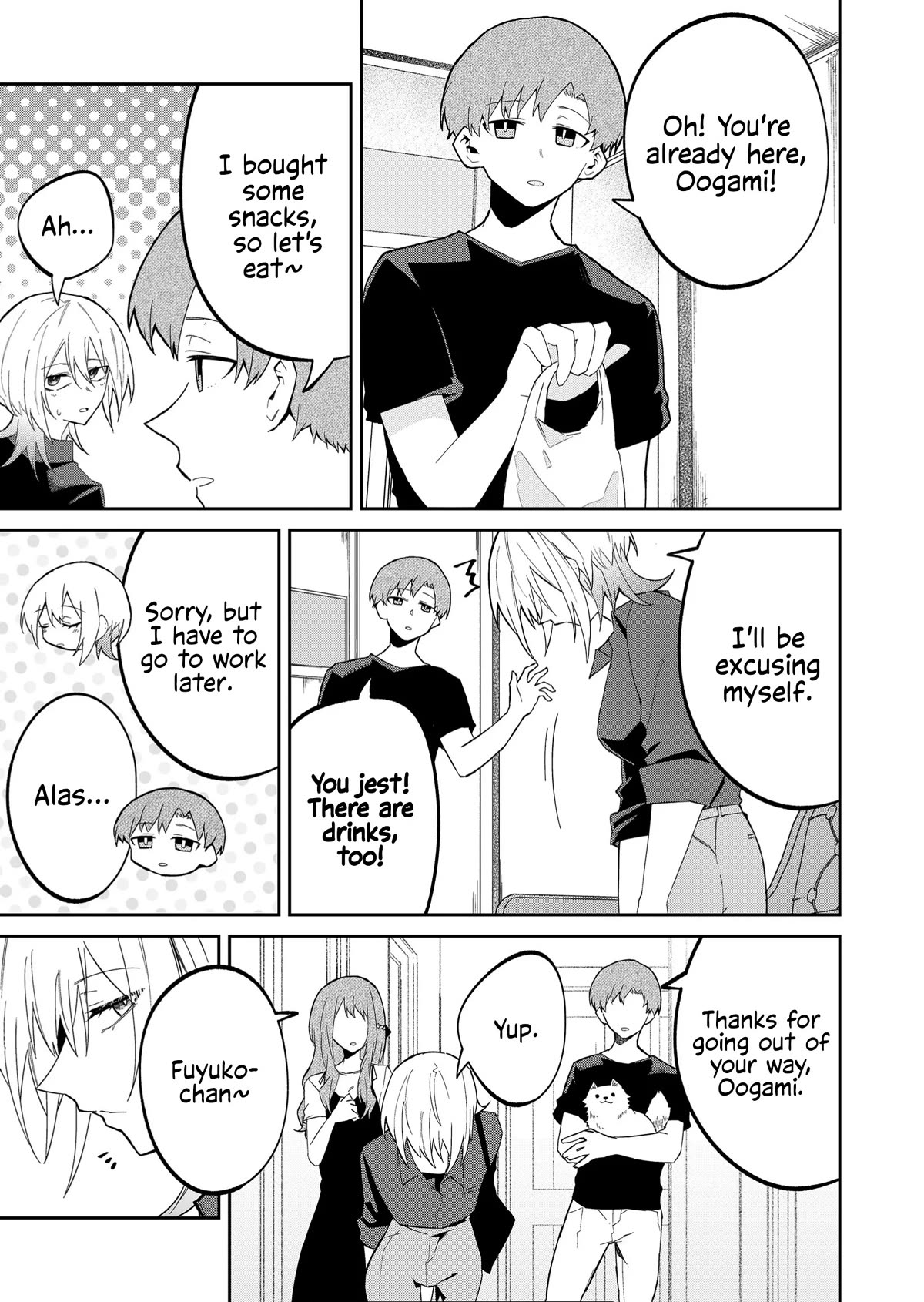 Wolf-chan Is Trying to Feign Indifference Chapter 28 page 9 - Chapter 28: House and Sister