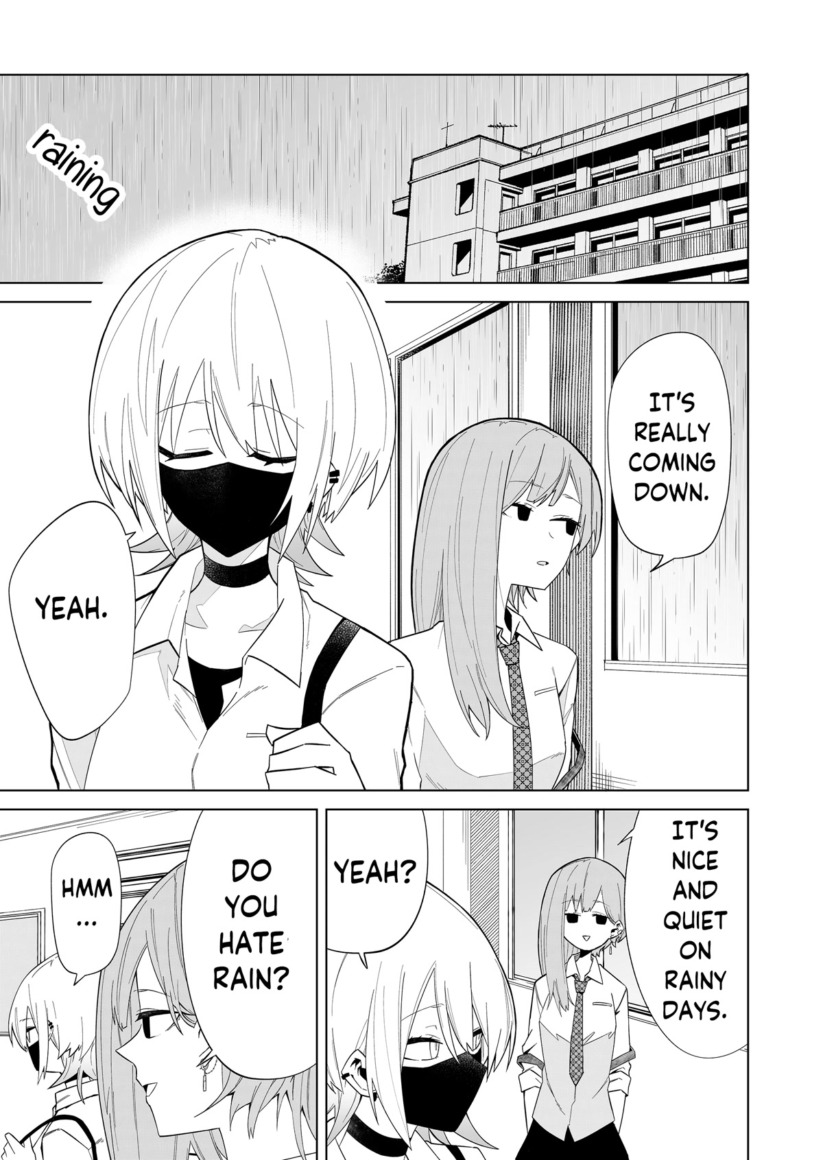 Wolf-chan Is Trying to Feign Indifference Chapter 3 page 11 - Chapter 3: Infirmaries and Shared Umbrellas