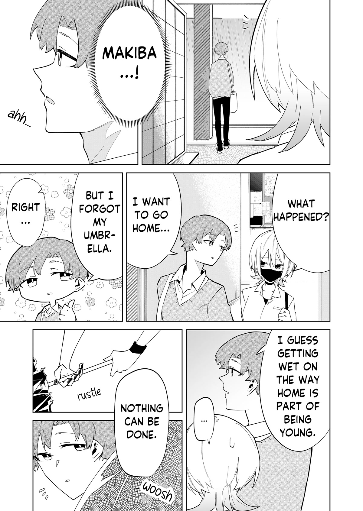 Wolf-chan Is Trying to Feign Indifference Chapter 3 page 13 - Chapter 3: Infirmaries and Shared Umbrellas