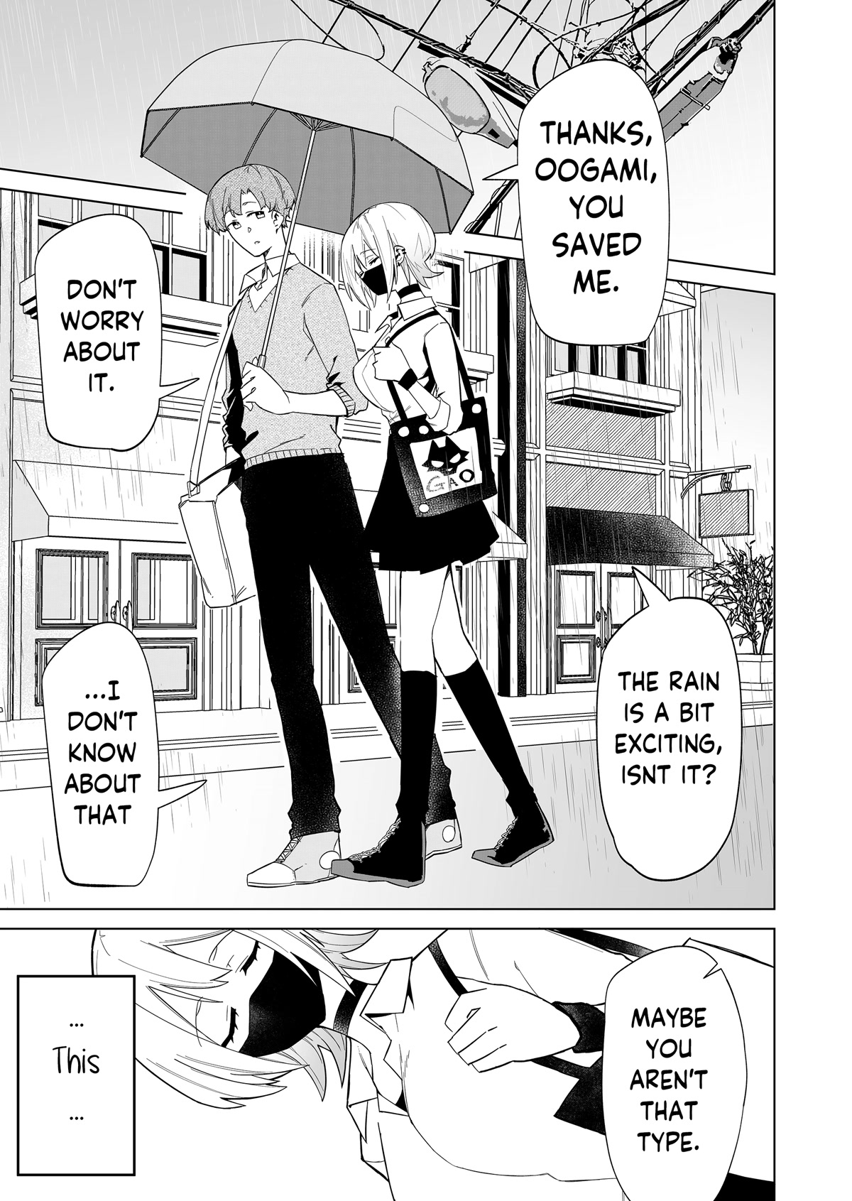 Wolf-chan Is Trying to Feign Indifference Chapter 3 page 15 - Chapter 3: Infirmaries and Shared Umbrellas