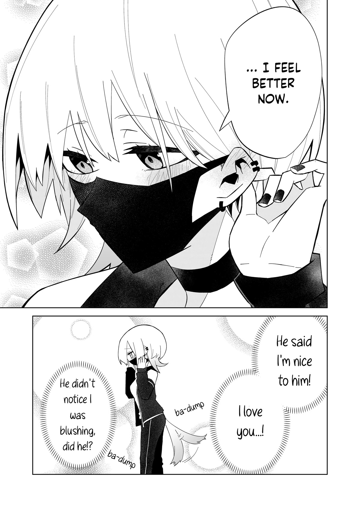 Wolf-chan Is Trying to Feign Indifference Chapter 3 page 9 - Chapter 3: Infirmaries and Shared Umbrellas