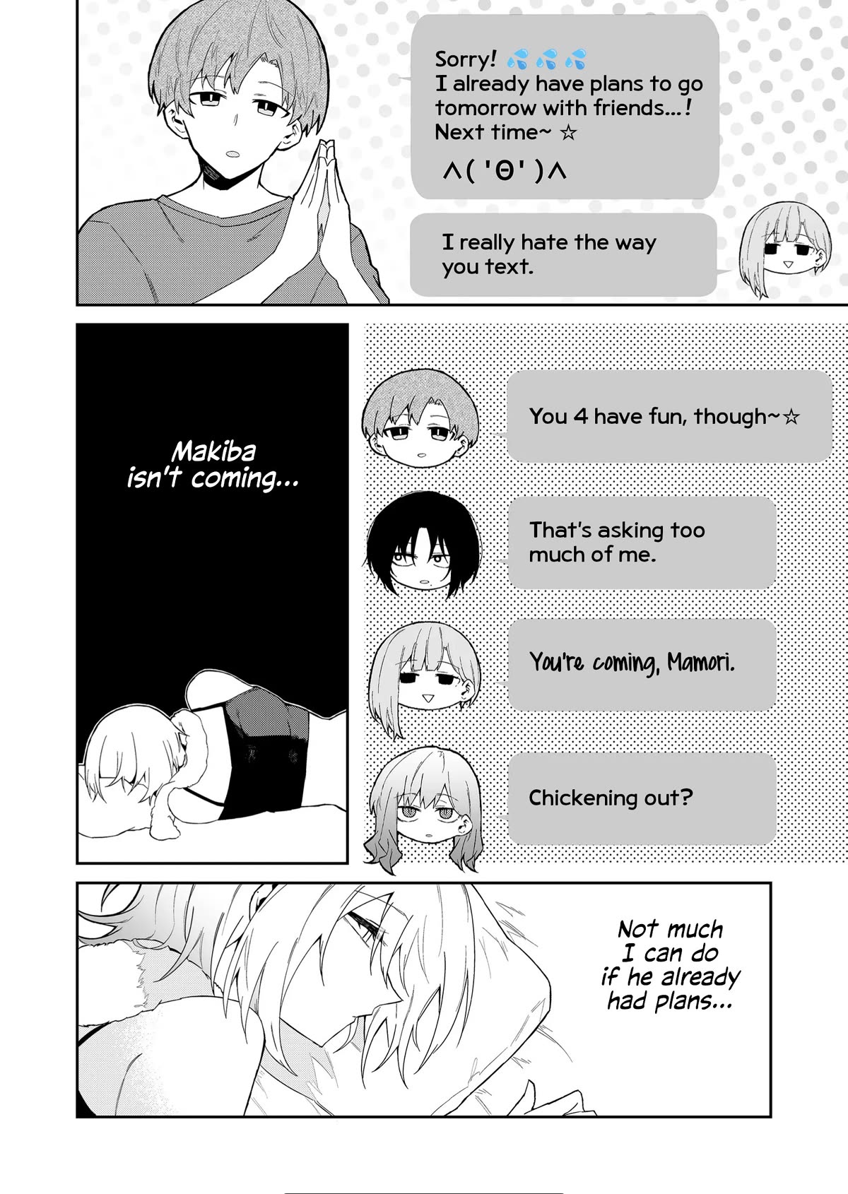 Wolf-chan Is Trying to Feign Indifference Chapter 30 page 6 - Chapter 30: Prior Plans and Hopes