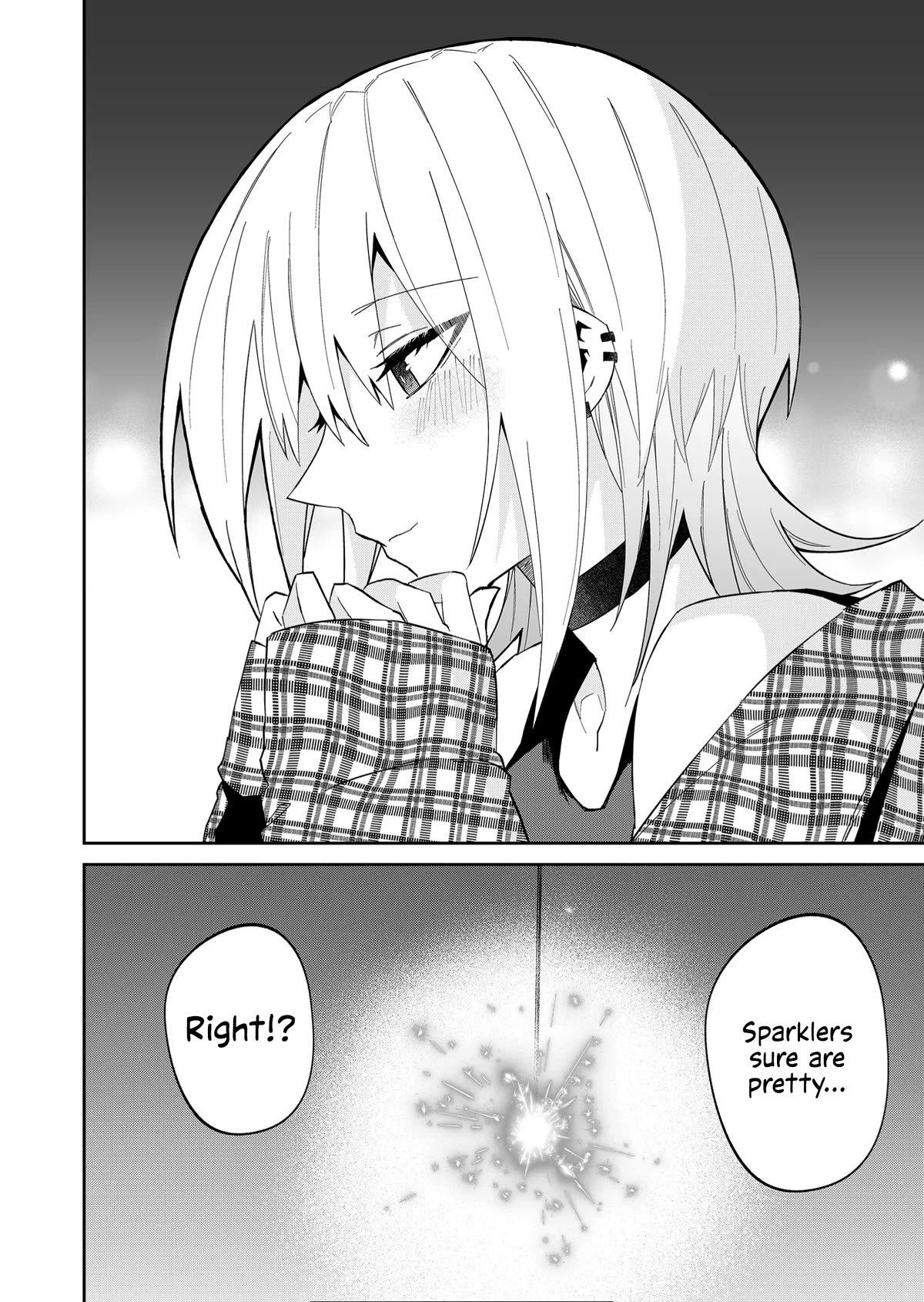 Wolf-chan Is Trying to Feign Indifference Chapter 32 page 10 - Chapter 32: Sparklers and a Promise