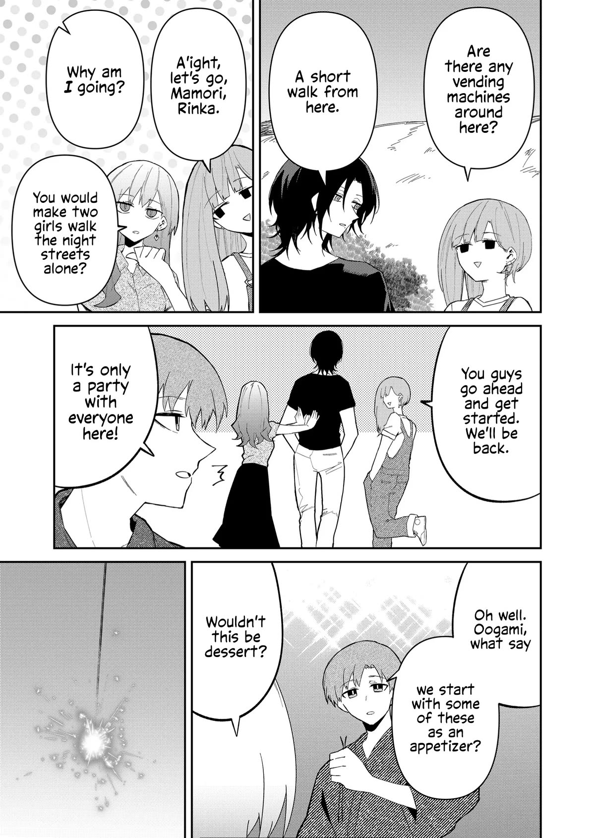 Wolf-chan Is Trying to Feign Indifference Chapter 32 page 5 - Chapter 32: Sparklers and a Promise