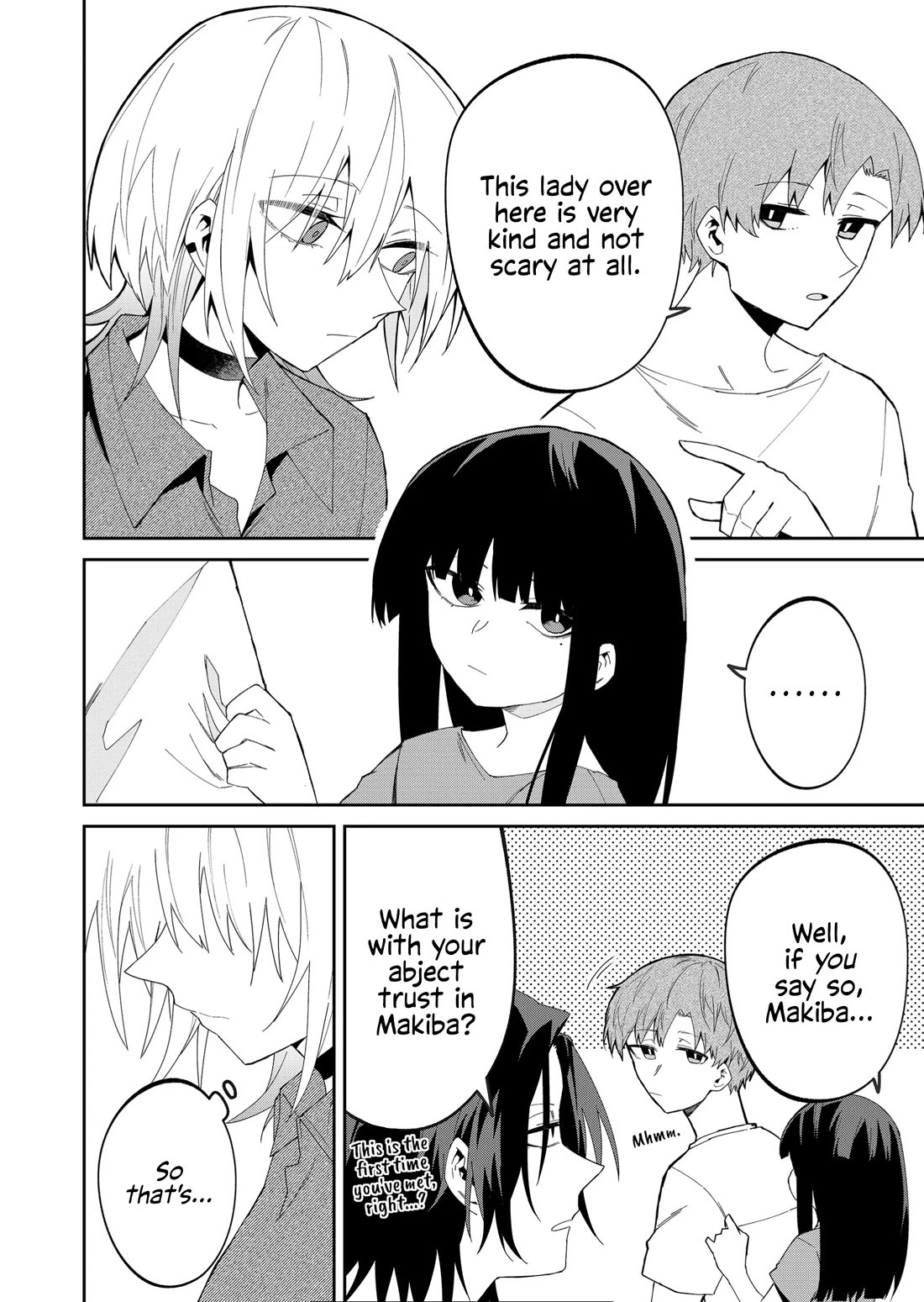 Wolf-chan Is Trying to Feign Indifference Chapter 34 page 6 - Chapter 34: Homework and Little Sister