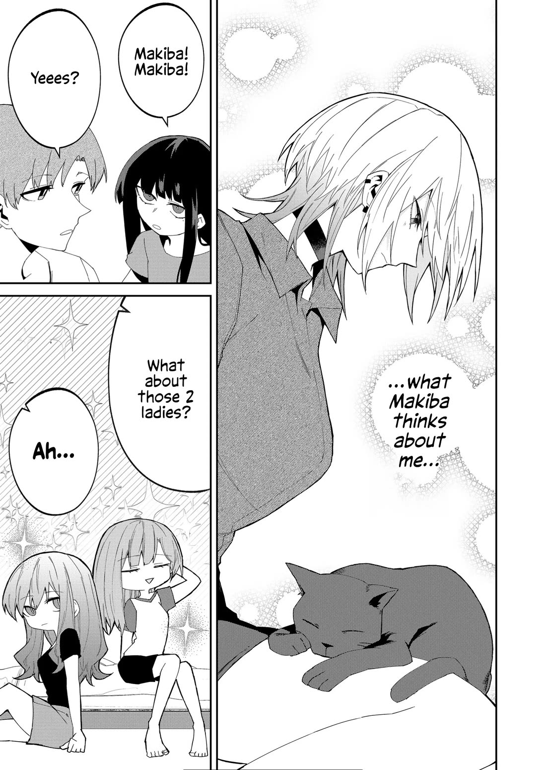 Wolf-chan Is Trying to Feign Indifference Chapter 34 page 7 - Chapter 34: Homework and Little Sister