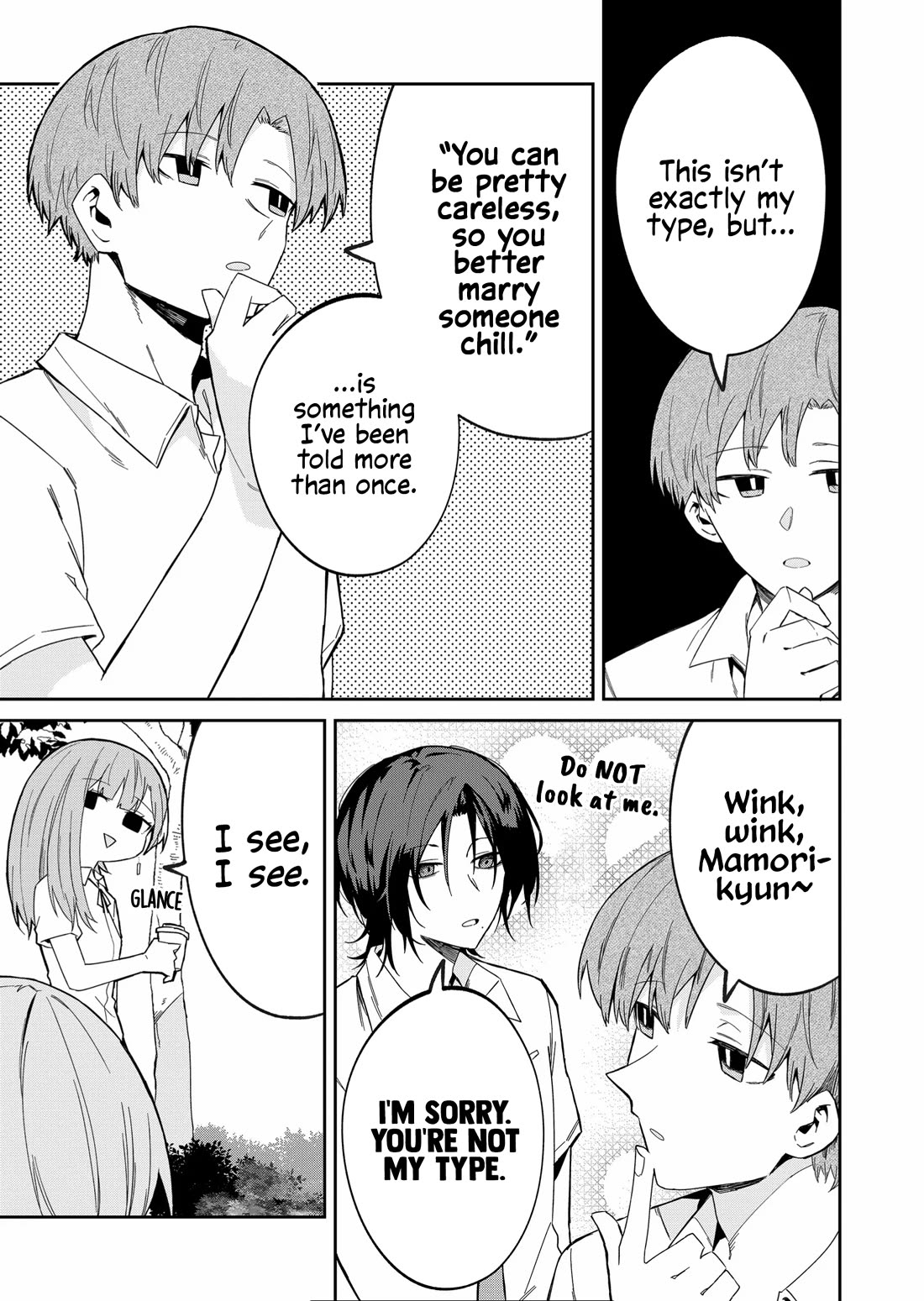 Wolf-chan Is Trying to Feign Indifference Chapter 36 page 7 - Chapter 36: Type and Chill