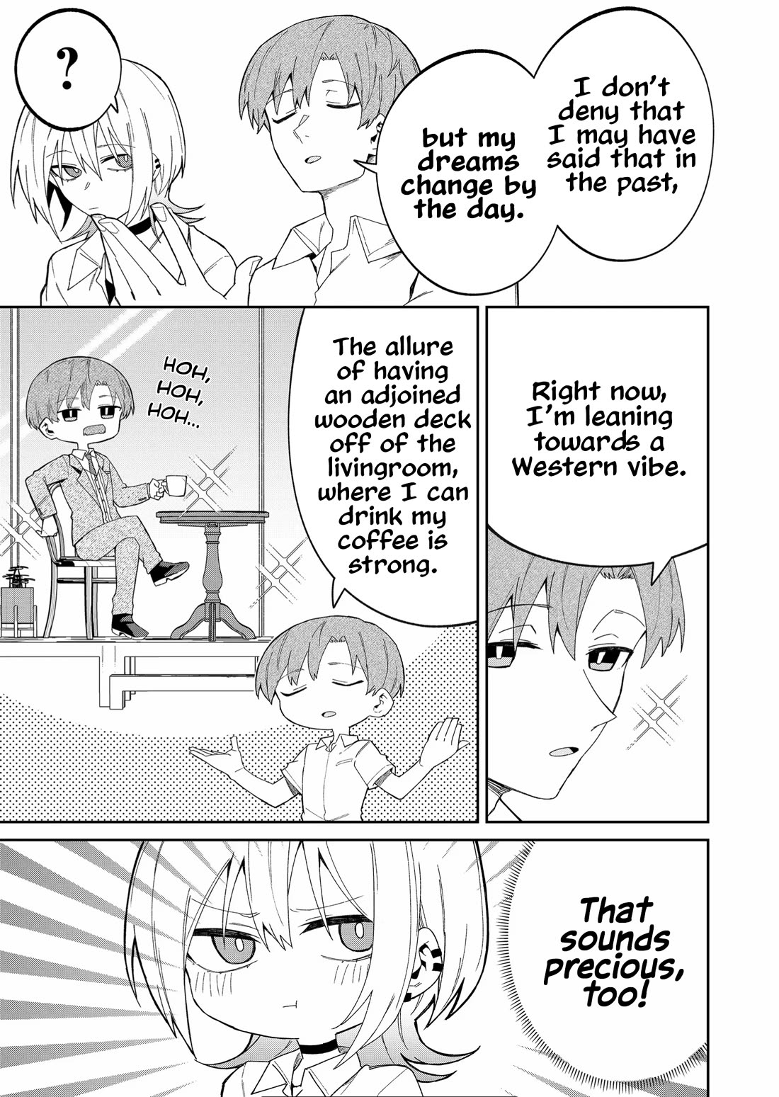 Wolf-chan Is Trying to Feign Indifference Chapter 37 page 3 - Chapter 37: Dream and Declaration