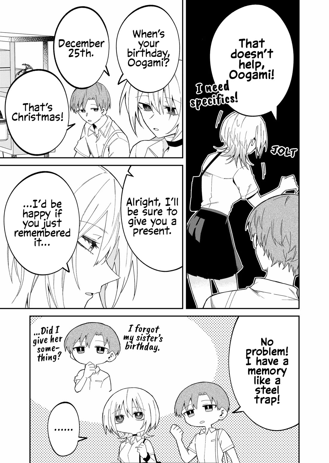 Wolf-chan Is Trying to Feign Indifference Chapter 38 page 5 - Chapter 38: Birthday Present and Longing