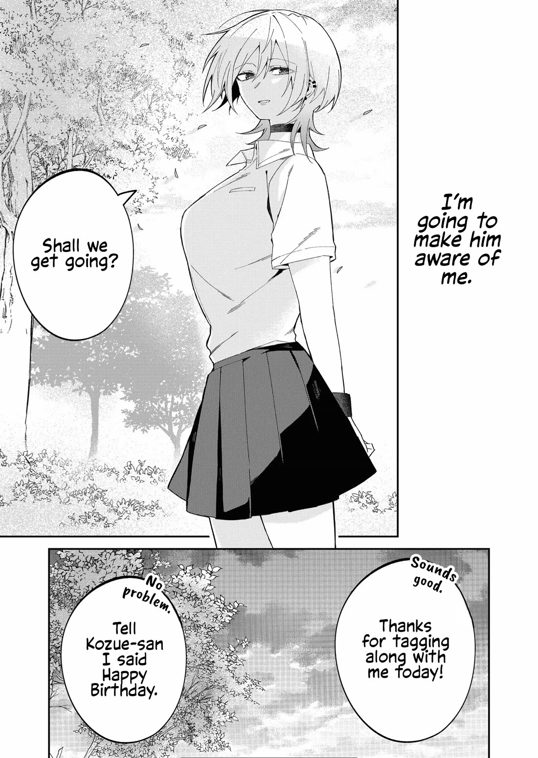 Wolf-chan Is Trying to Feign Indifference Chapter 39 page 10 - Chapter 39: Friends and Lovers.