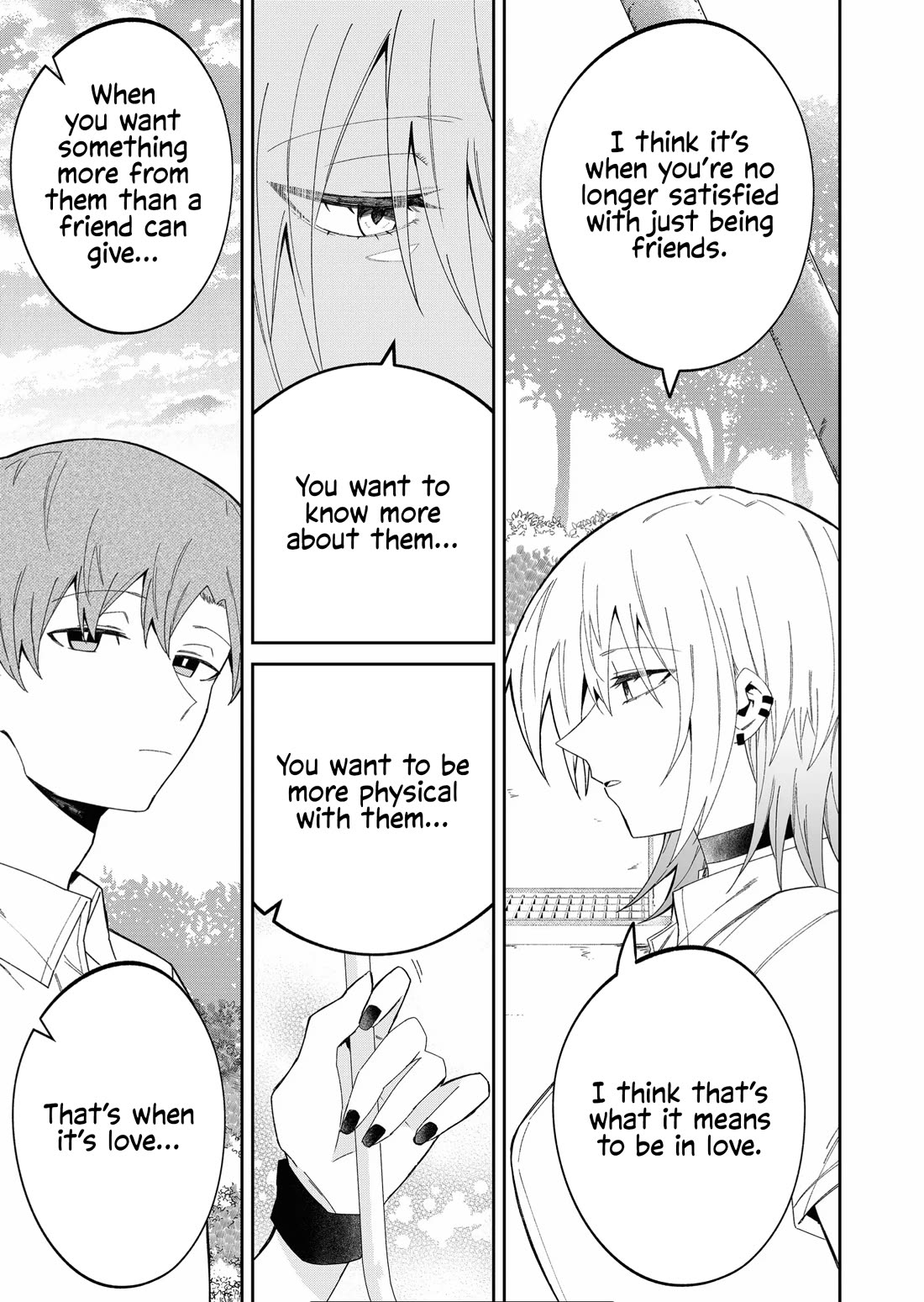 Wolf-chan Is Trying to Feign Indifference Chapter 39 page 5 - Chapter 39: Friends and Lovers.