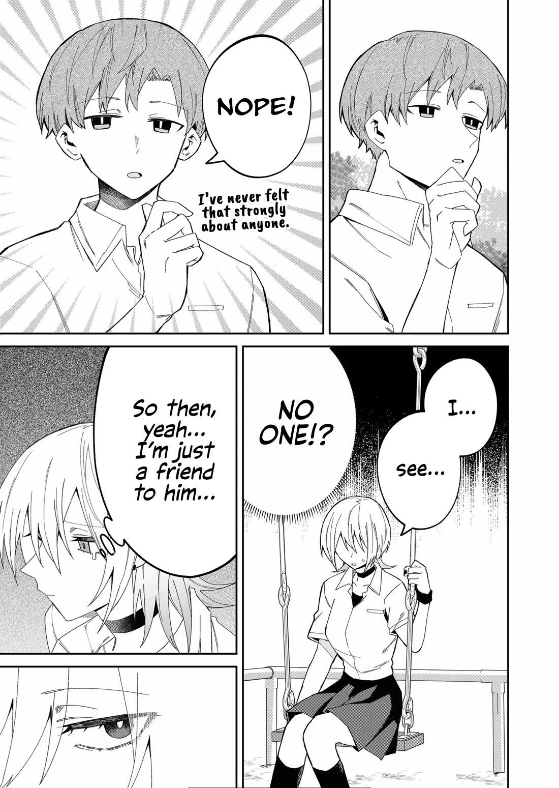 Wolf-chan Is Trying to Feign Indifference Chapter 39 page 7 - Chapter 39: Friends and Lovers.
