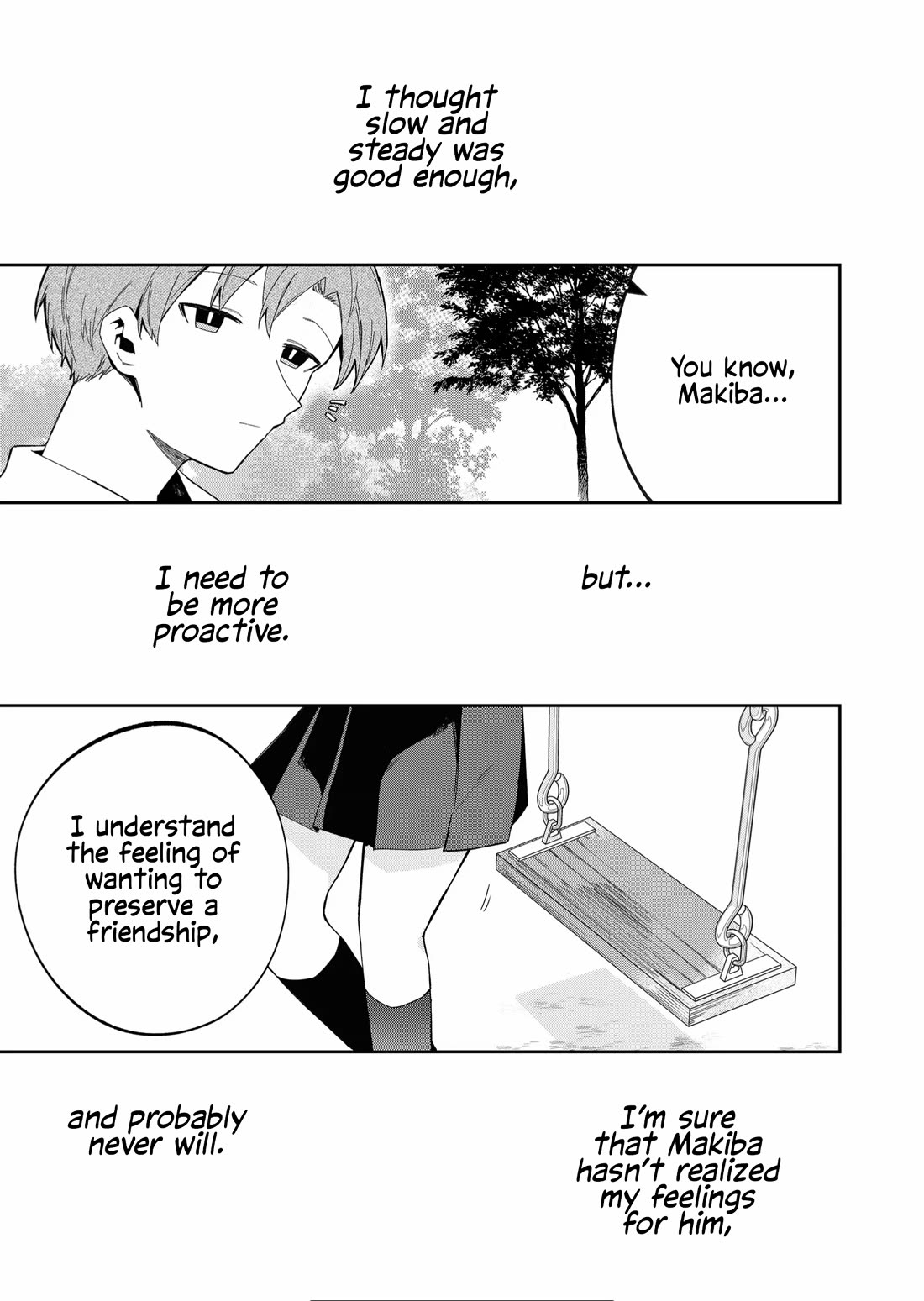 Wolf-chan Is Trying to Feign Indifference Chapter 39 page 8 - Chapter 39: Friends and Lovers.