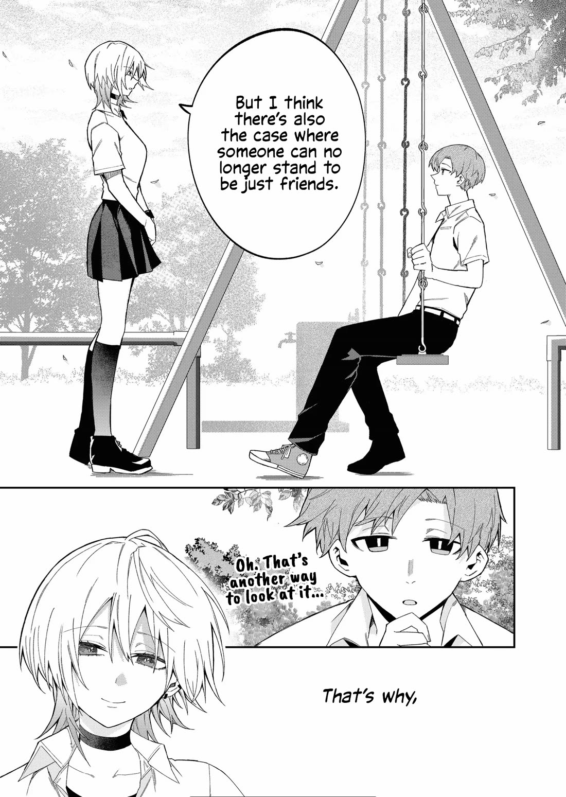 Wolf-chan Is Trying to Feign Indifference Chapter 39 page 9 - Chapter 39: Friends and Lovers.