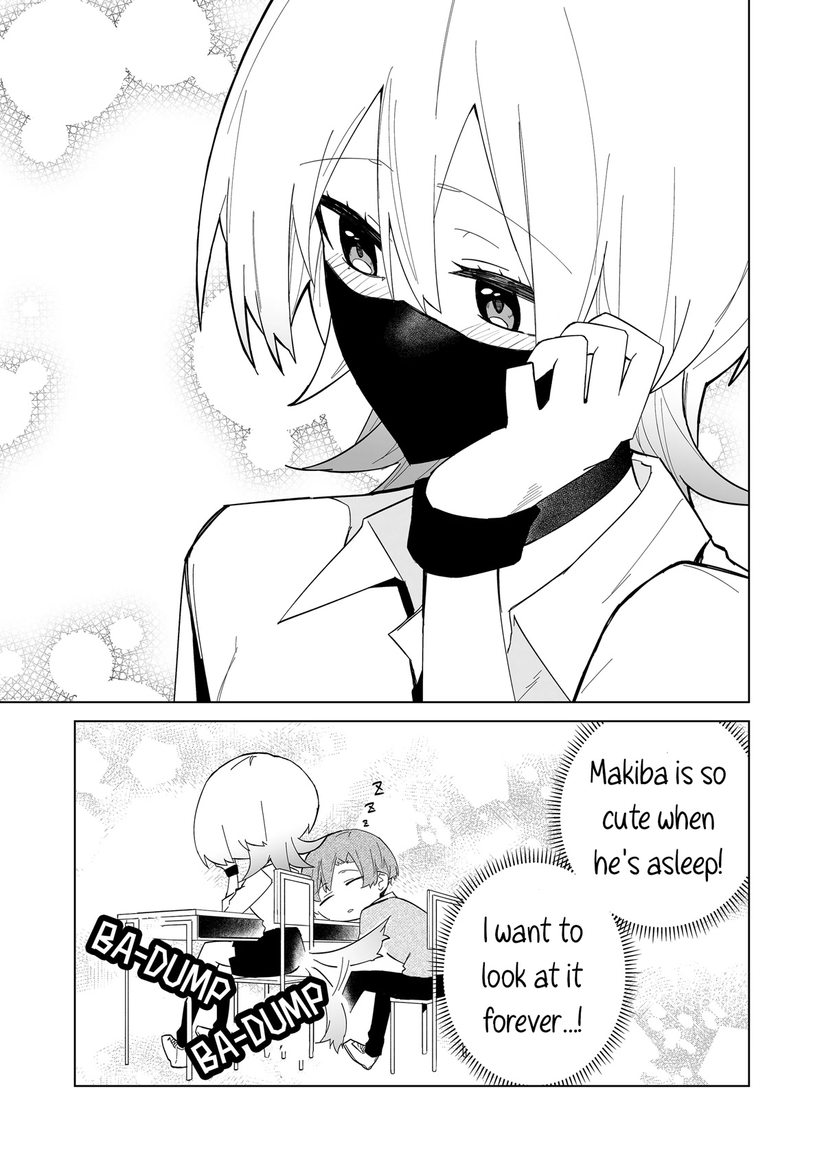 Wolf-chan Is Trying to Feign Indifference Chapter 4 page 7 - Chapter 4: Adjacent Seats and Black Coffee