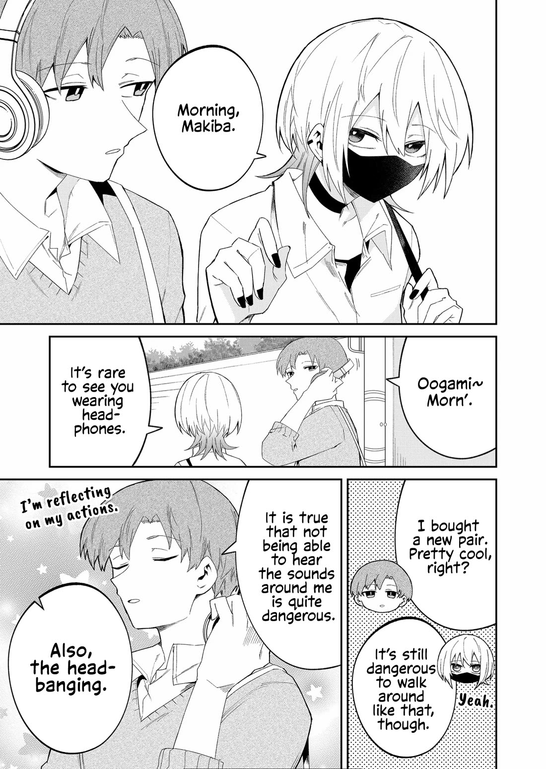 Wolf-chan Is Trying to Feign Indifference Chapter 40 page 3 - Chapter 40: Mask and Special
