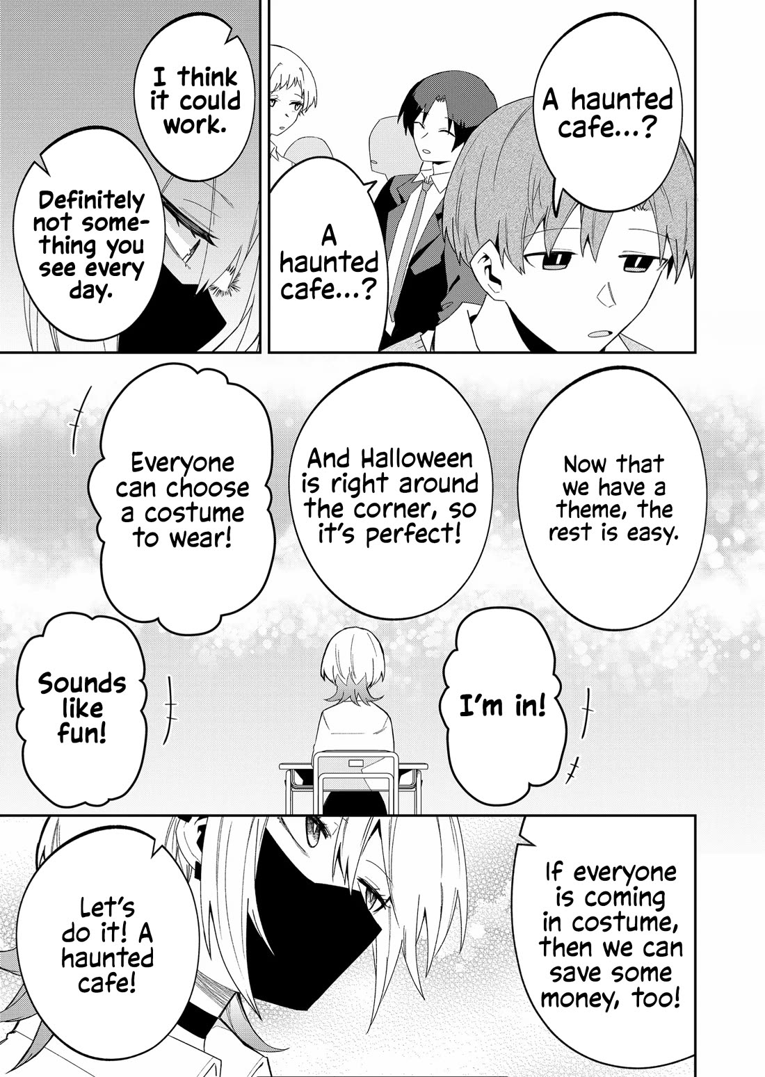 Wolf-chan Is Trying to Feign Indifference Chapter 41 page 9 - Chapter 41: Ghosts and Cafes