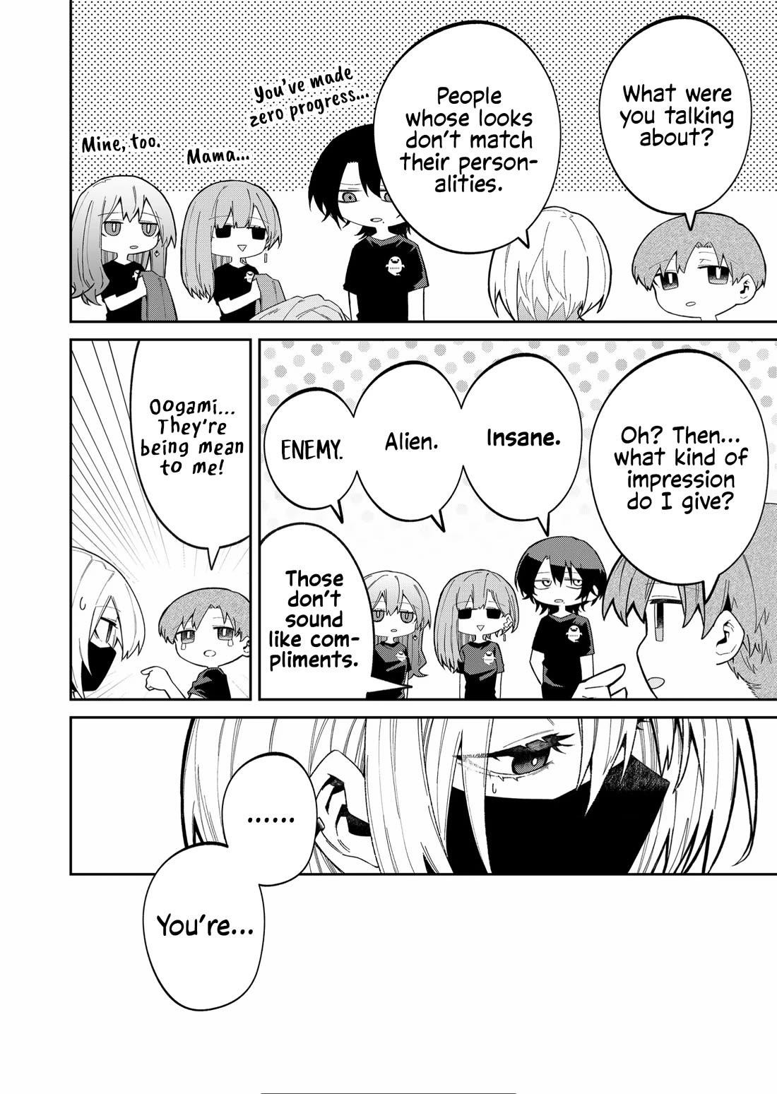 Wolf-chan Is Trying to Feign Indifference Chapter 42 page 8 - Chapter 42: Looks and Personality