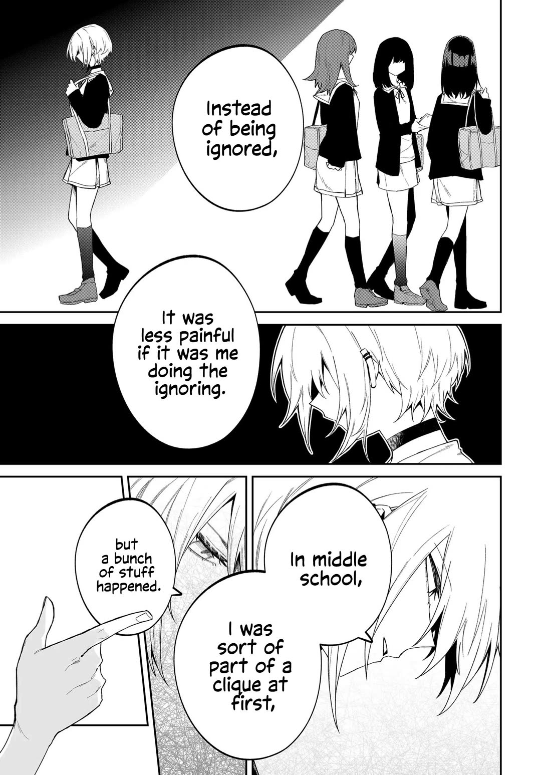 Wolf-chan Is Trying to Feign Indifference Chapter 46 page 3 - Chapter 46: Cheeks and Memories