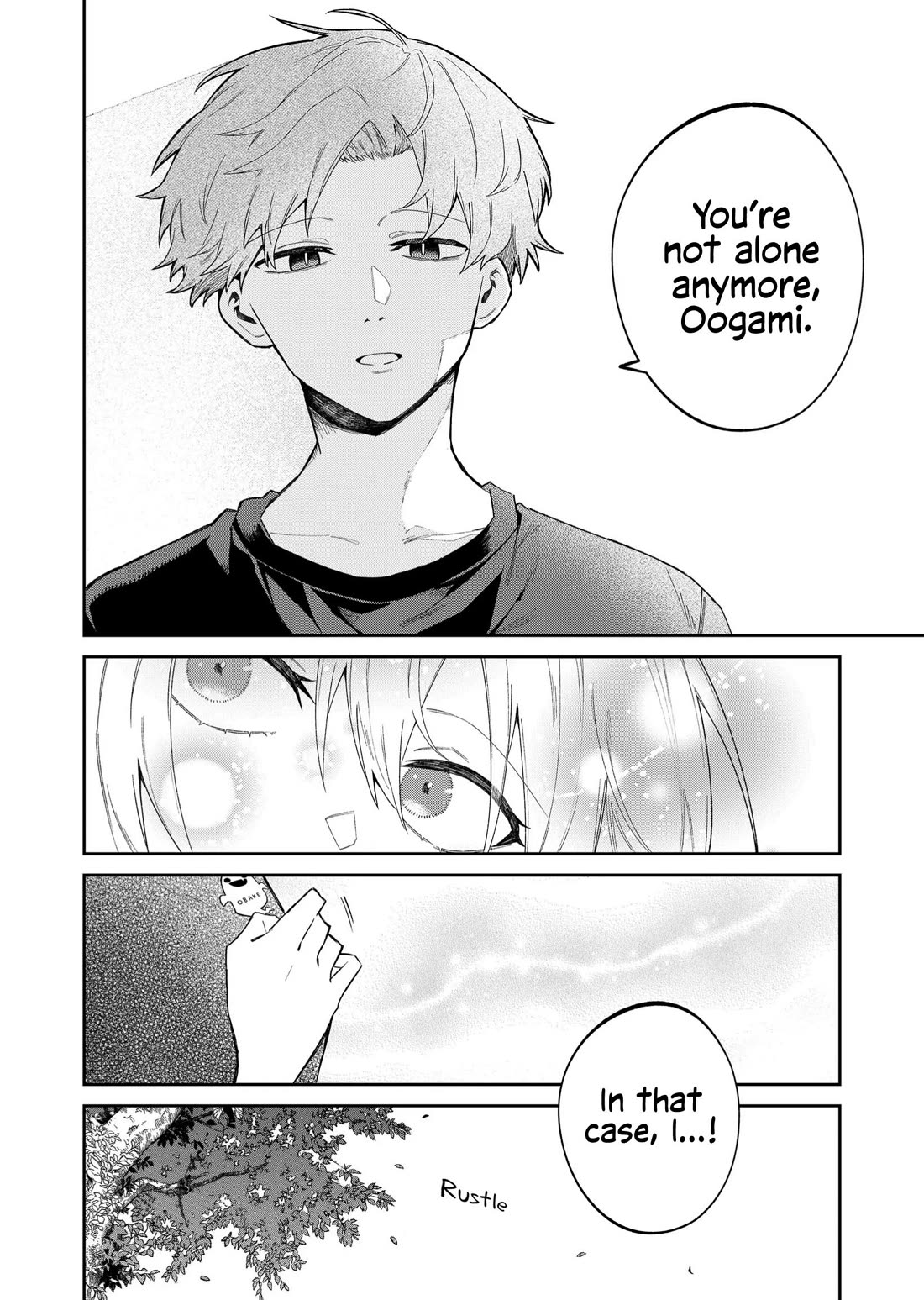Wolf-chan Is Trying to Feign Indifference Chapter 46 page 8 - Chapter 46: Cheeks and Memories