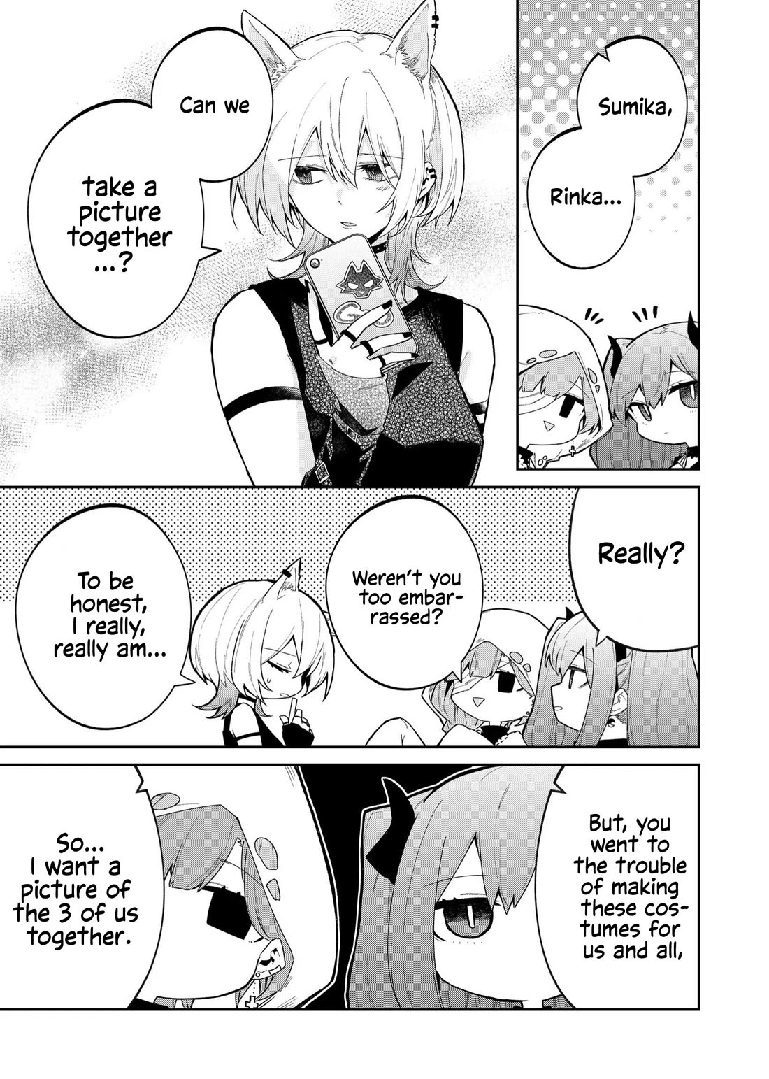 Wolf-chan Is Trying to Feign Indifference Chapter 47 page 11 - Chapter 47: Costume and Extinction