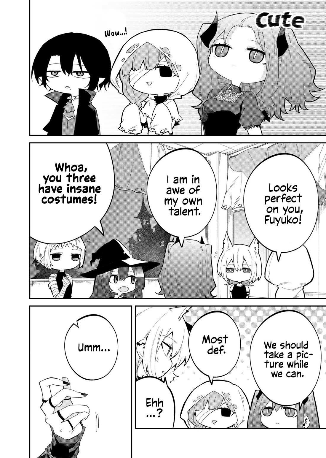Wolf-chan Is Trying to Feign Indifference Chapter 47 page 4 - Chapter 47: Costume and Extinction