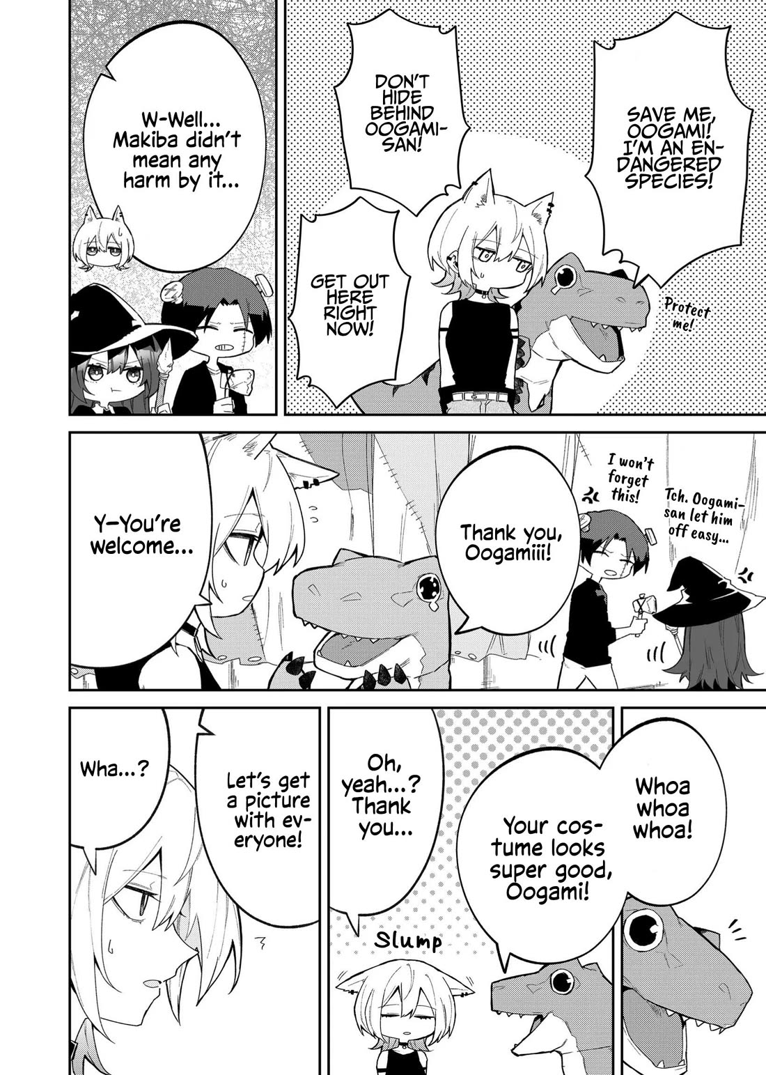 Wolf-chan Is Trying to Feign Indifference Chapter 47 page 8 - Chapter 47: Costume and Extinction