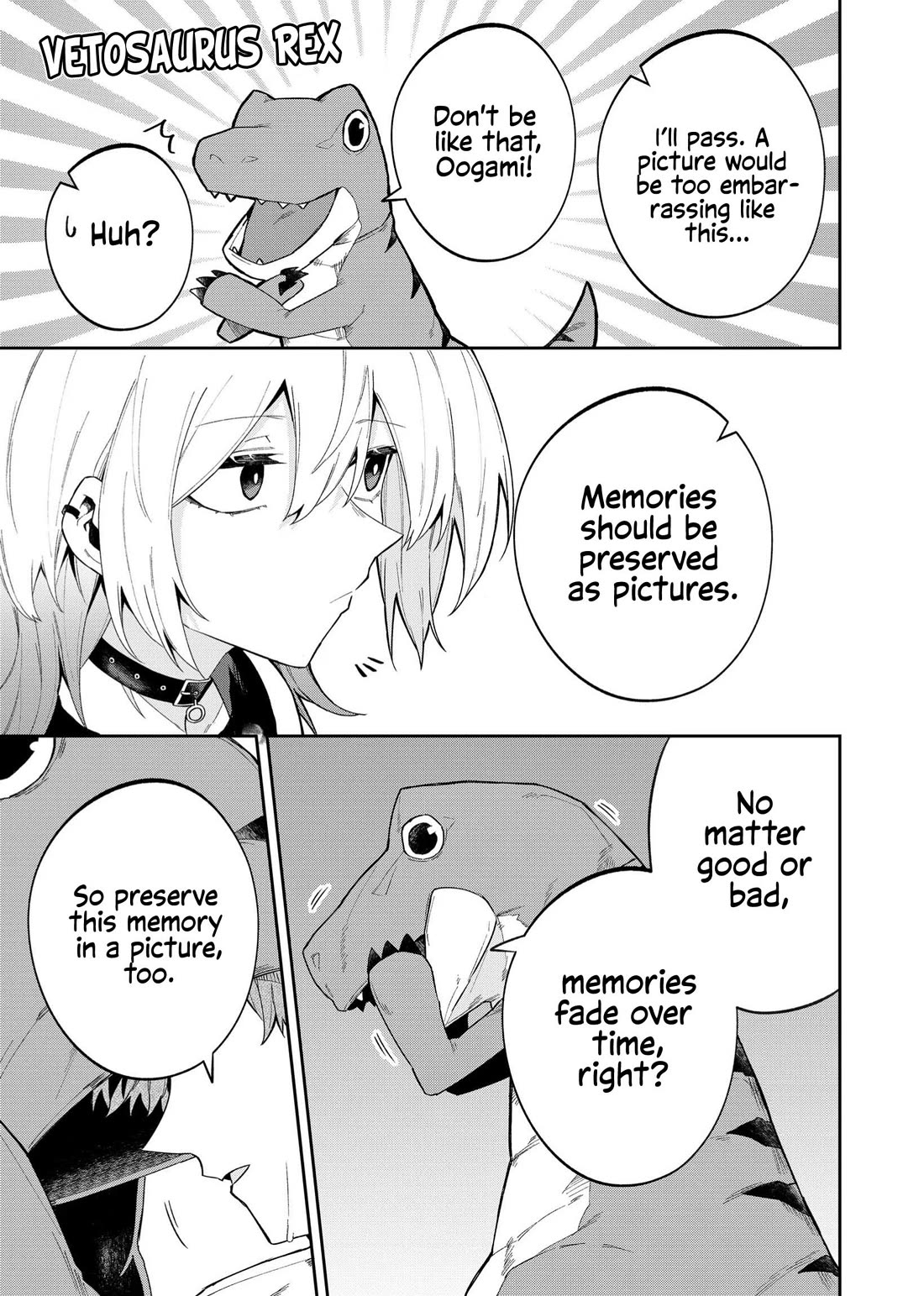 Wolf-chan Is Trying to Feign Indifference Chapter 47 page 9 - Chapter 47: Costume and Extinction