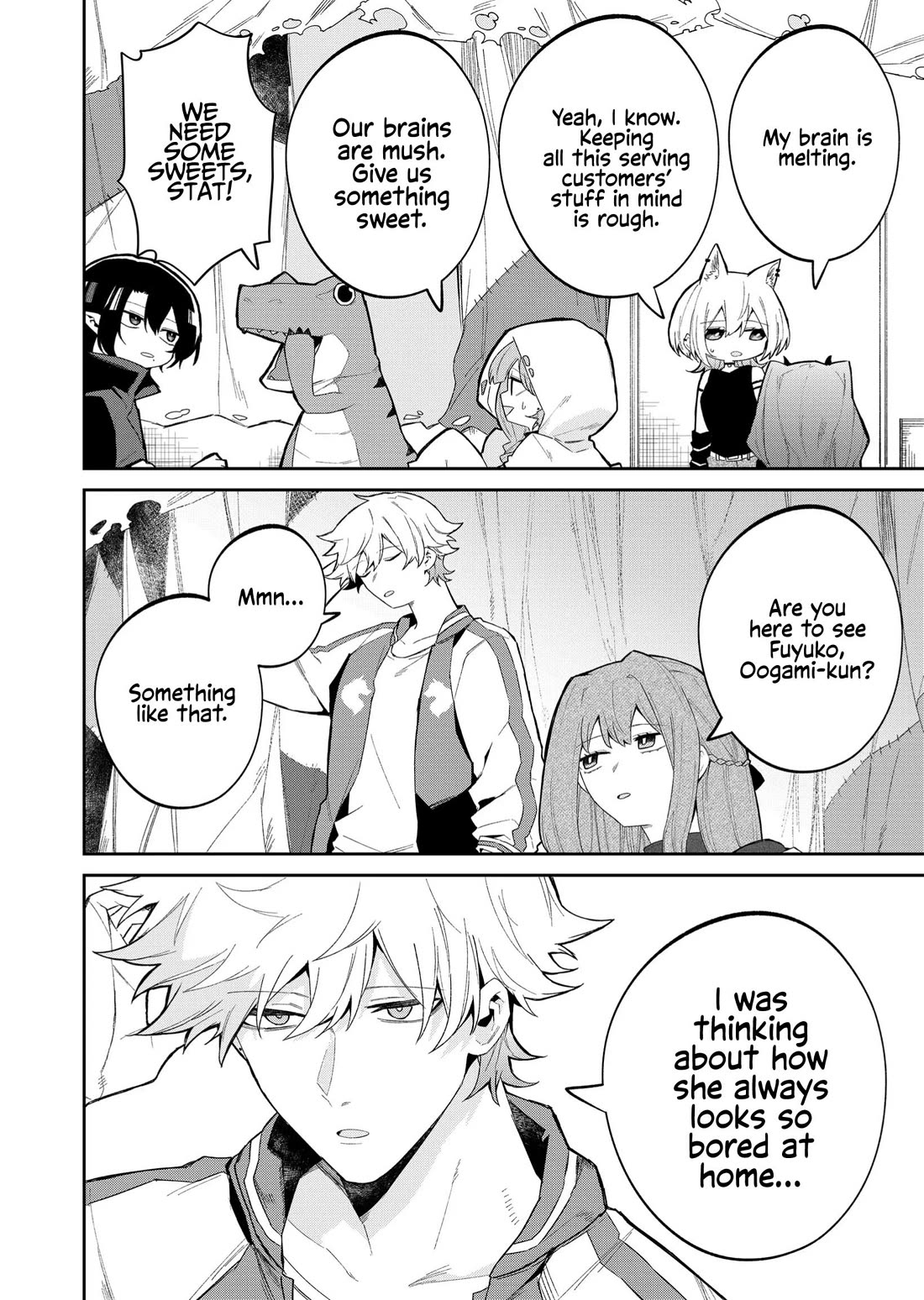 Wolf-chan Is Trying to Feign Indifference Chapter 48 page 10 - Chapter 48: New Info and Liveliness