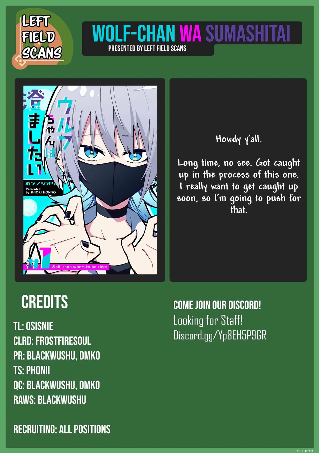 Wolf-chan Is Trying to Feign Indifference Chapter 48 page 15 - Chapter 48: New Info and Liveliness