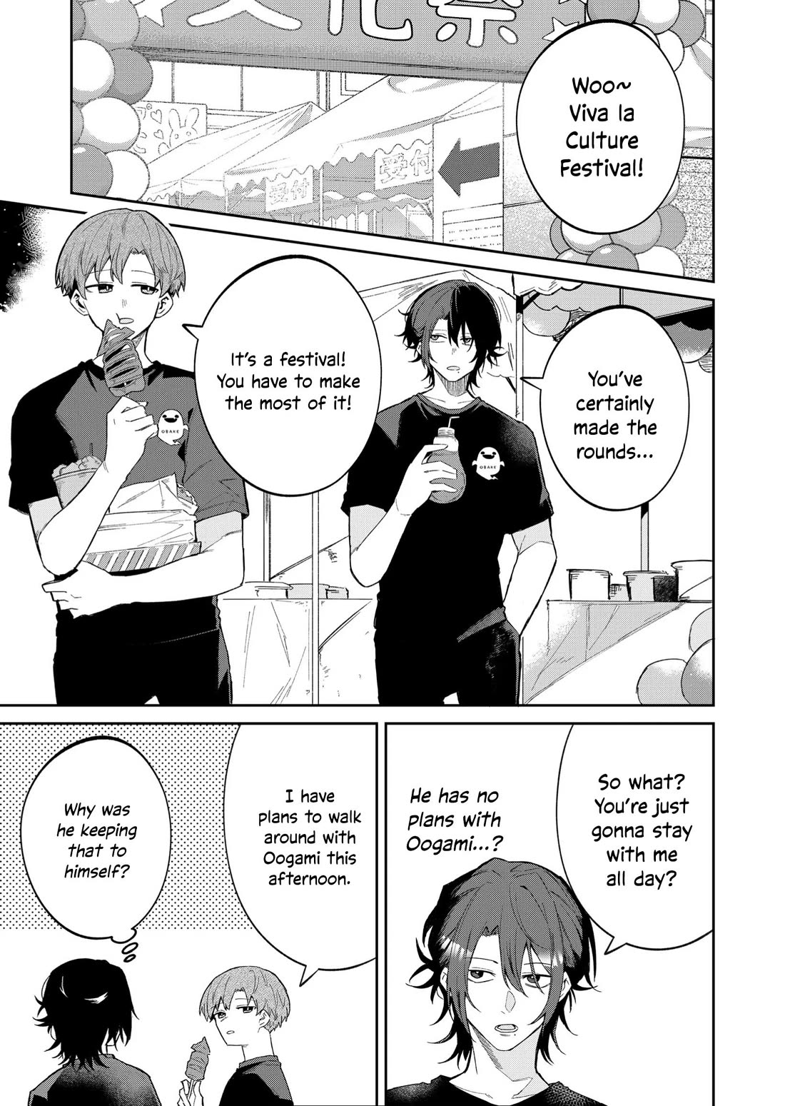 Wolf-chan Is Trying to Feign Indifference Chapter 49 page 1 - Chapter 49: Culture Festival and Trouble